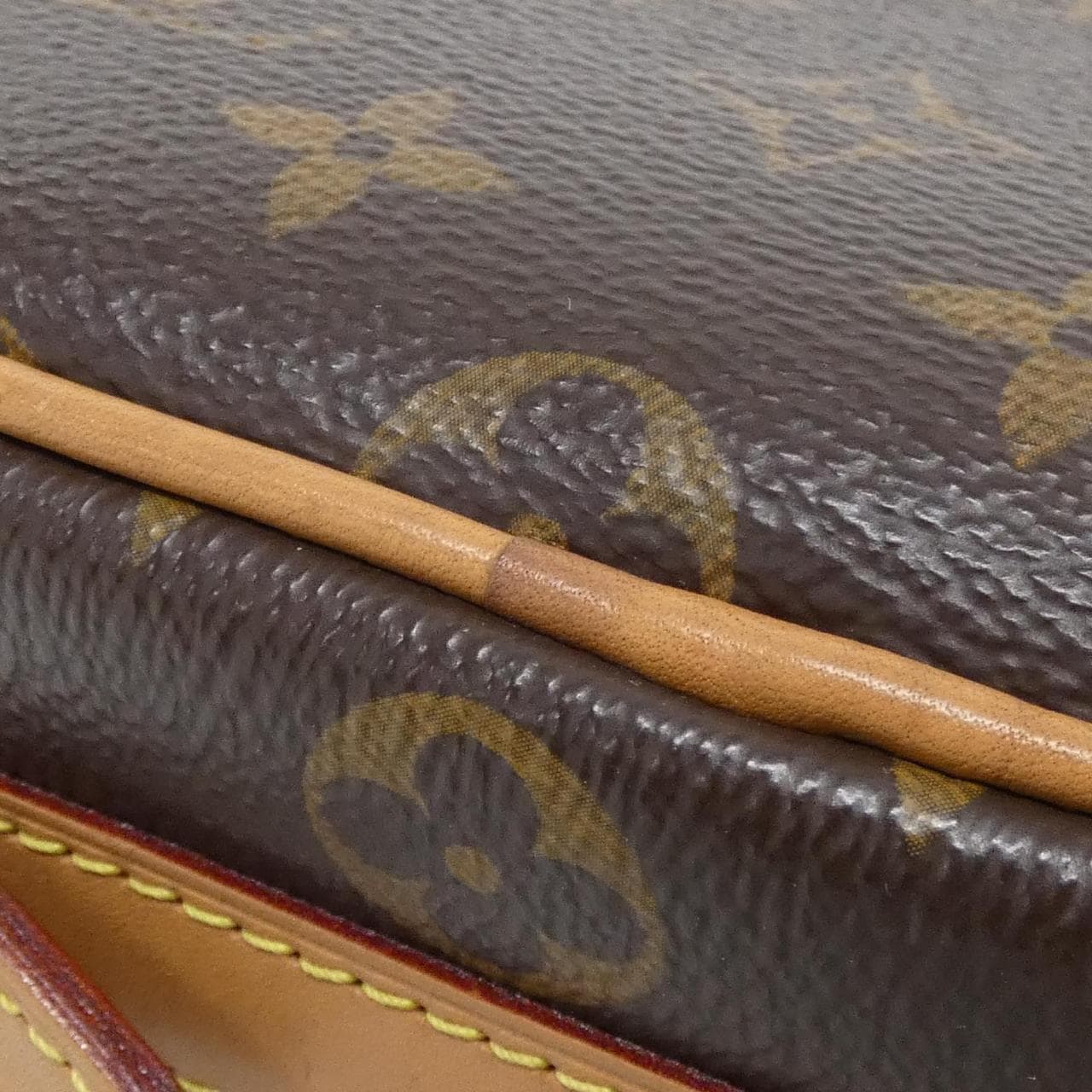 LOUIS VUITTON M45149 Shoulder Monogram 黑色 Monogram 中古品A - 縮圖 2