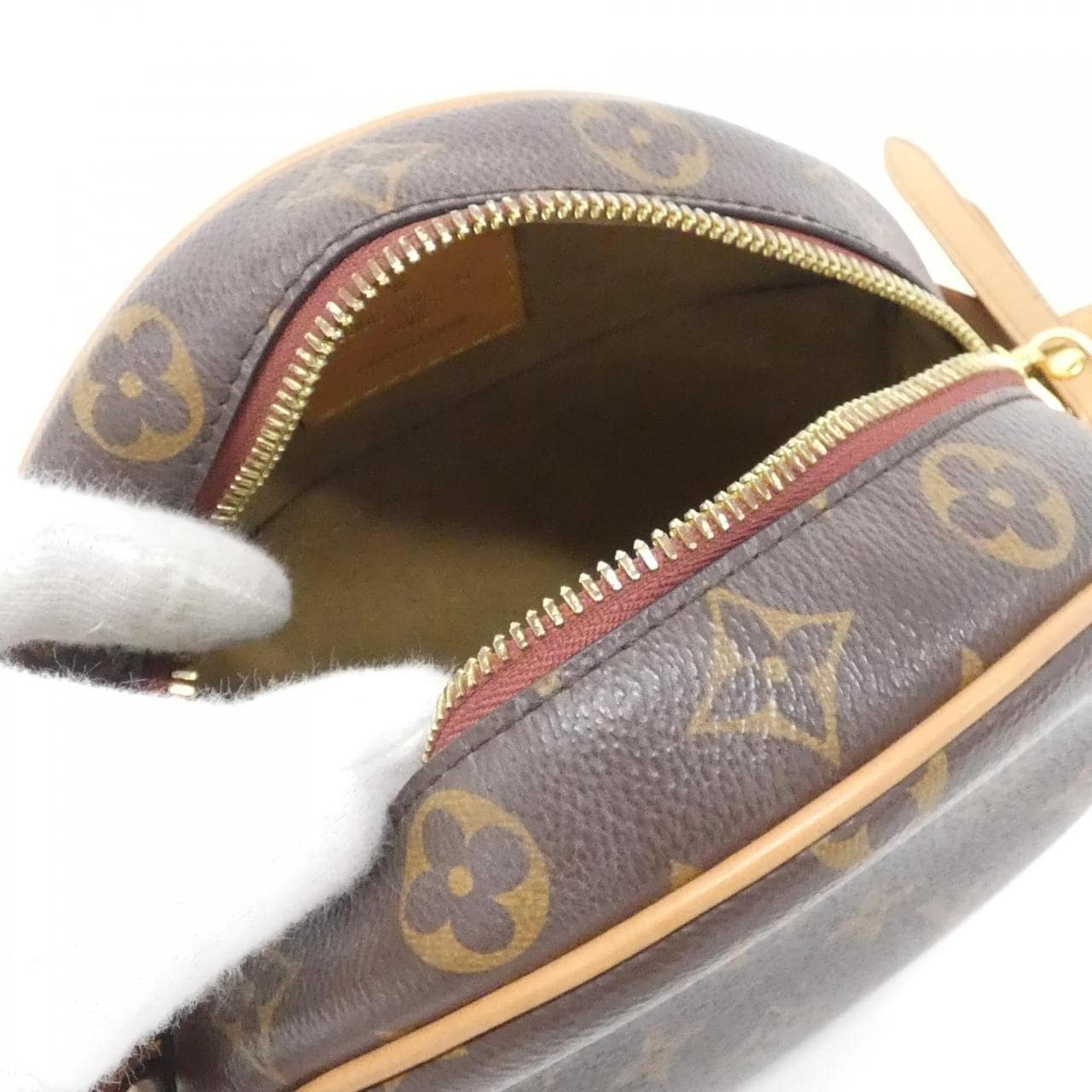 LOUIS VUITTON M45149 Shoulder Monogram 黑色 Monogram 中古品A - 縮圖 6