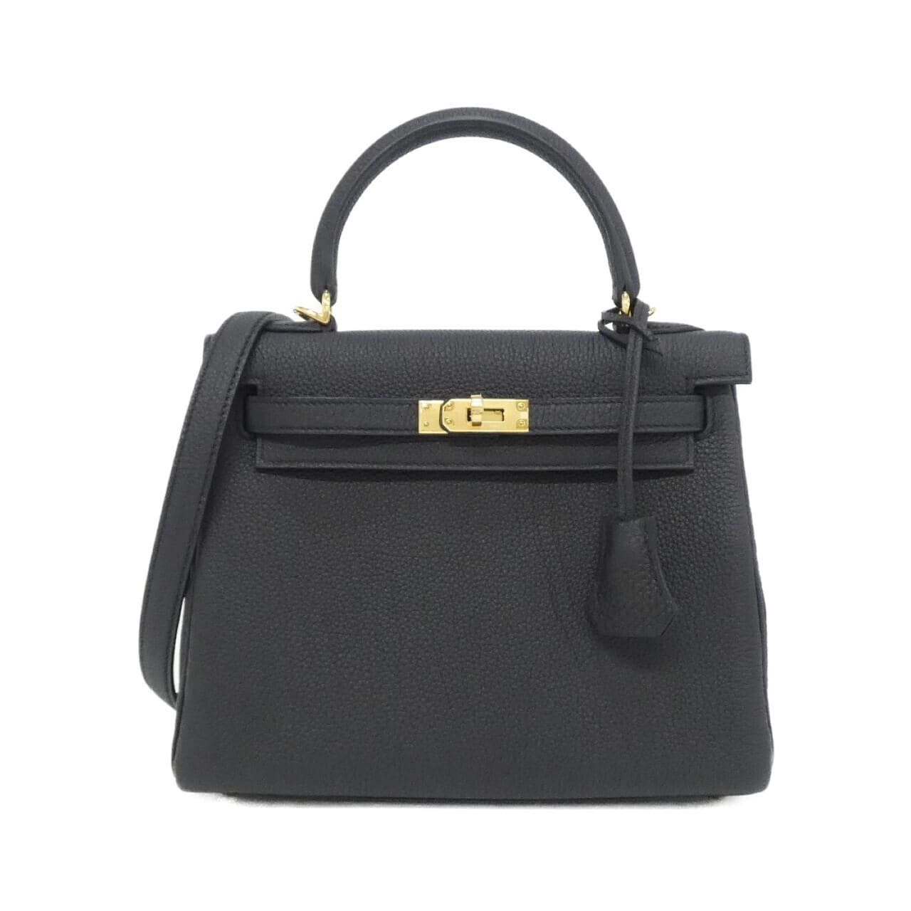 HERMES HERMÈS Kelly 044624CC Bag Togo Black