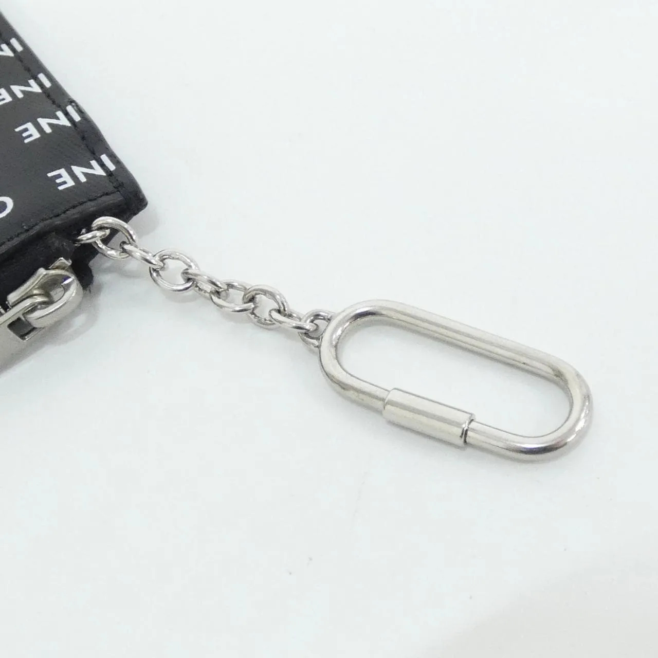 CELINE 10B772DTN Coin Case Canvas Black Canvas Rank A - Thumbnail 5