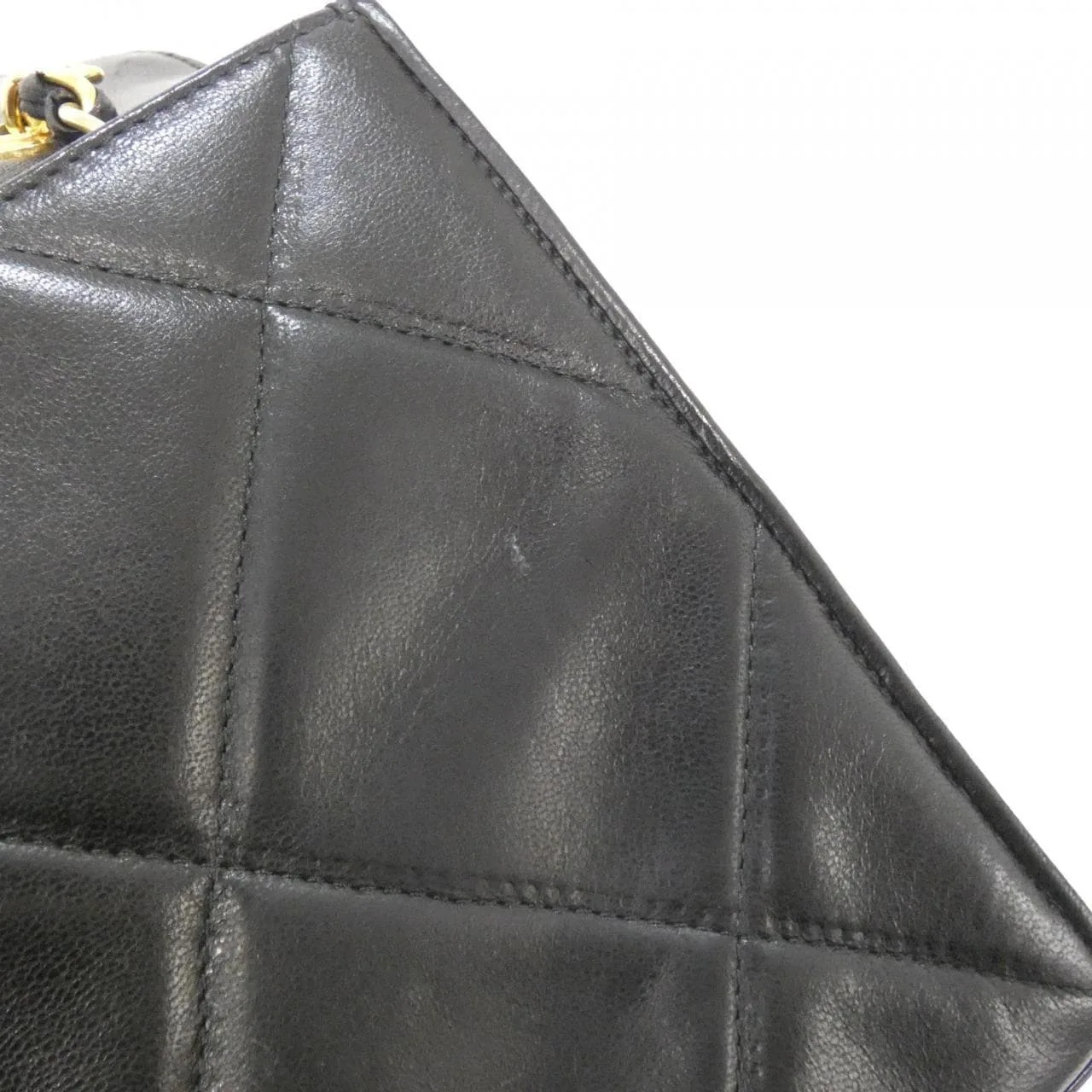 CHANEL Shoulder Lambskin Black Lambskin Rank A - Thumbnail 6