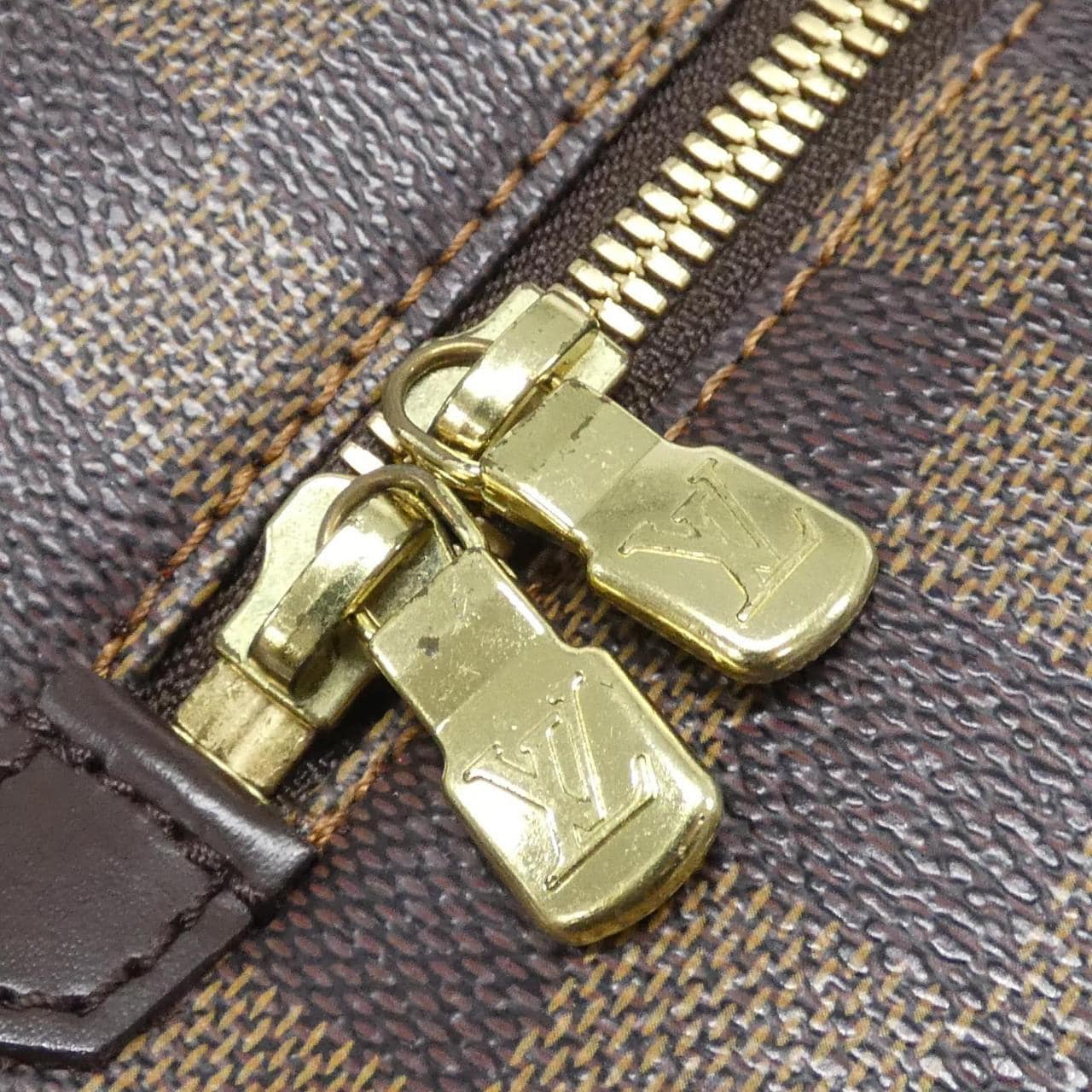 LOUIS VUITTON N41436 Handbag Damier 黑色 Damier 中古品A - 縮圖 3