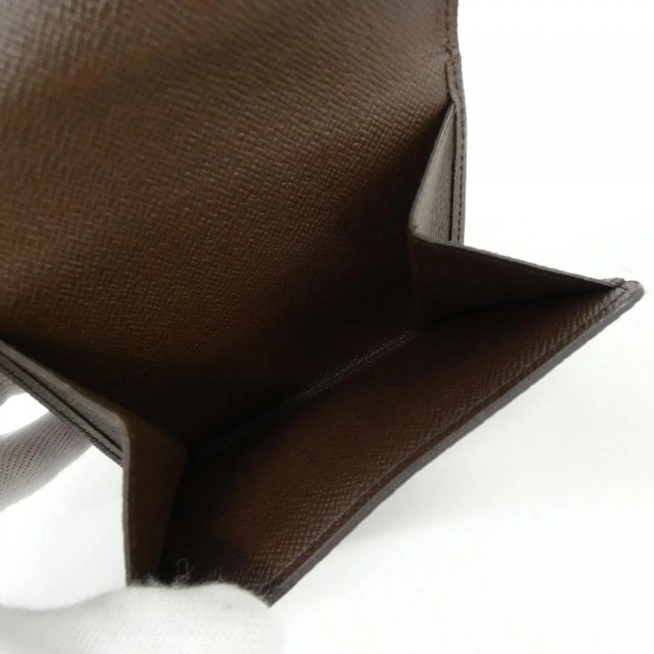 LOUIS VUITTON N61652 Wallet Damier 黑色 Damier 中古品A - 縮圖 4