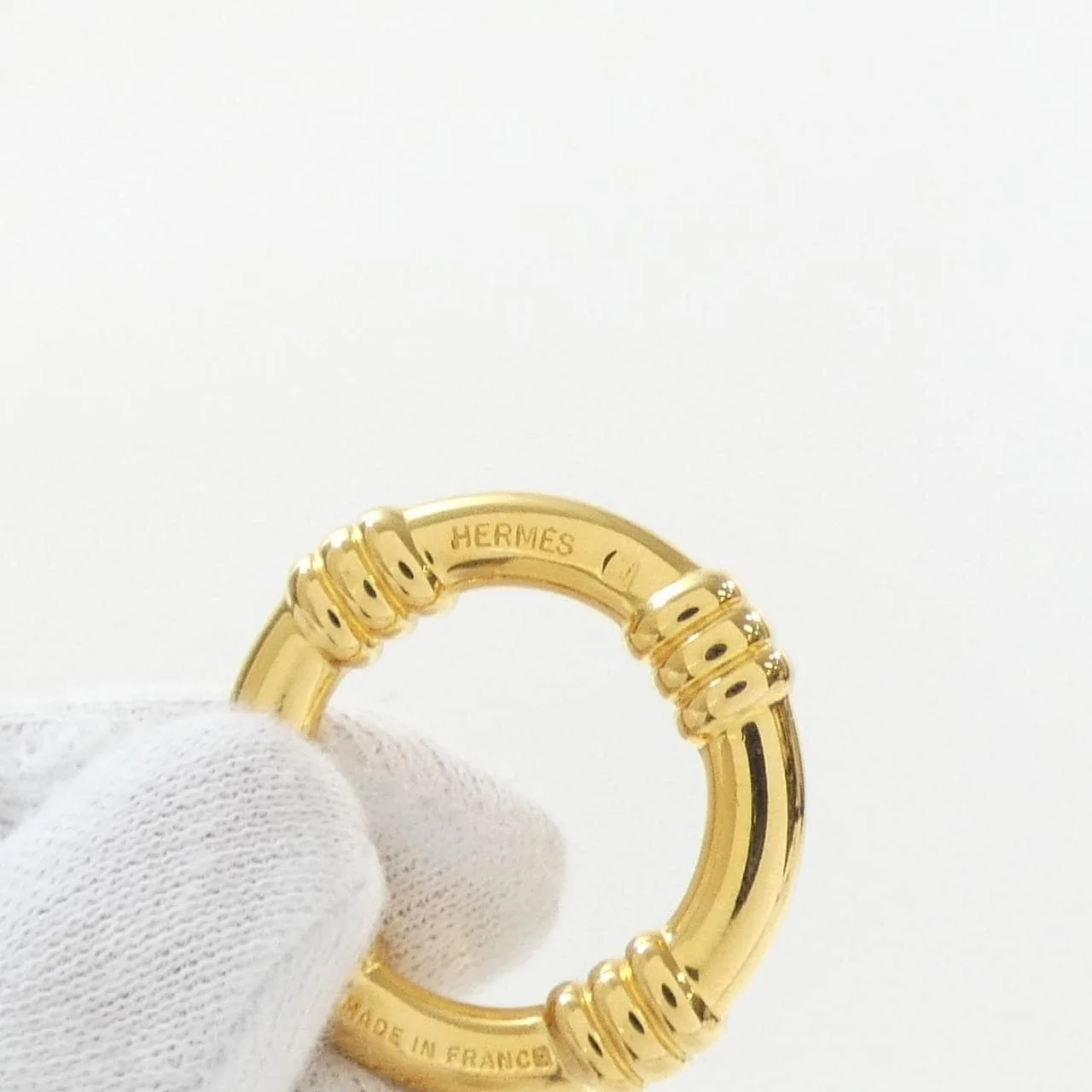 HERMES 601030S Scarf Gold Rank A - Thumbnail 2