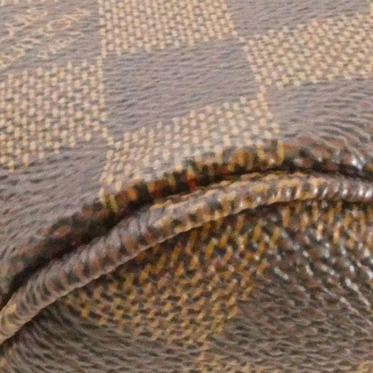 LOUIS VUITTON Neverfull N51105 Tote Damier 黑色 Damier 中古品A - 縮圖 3