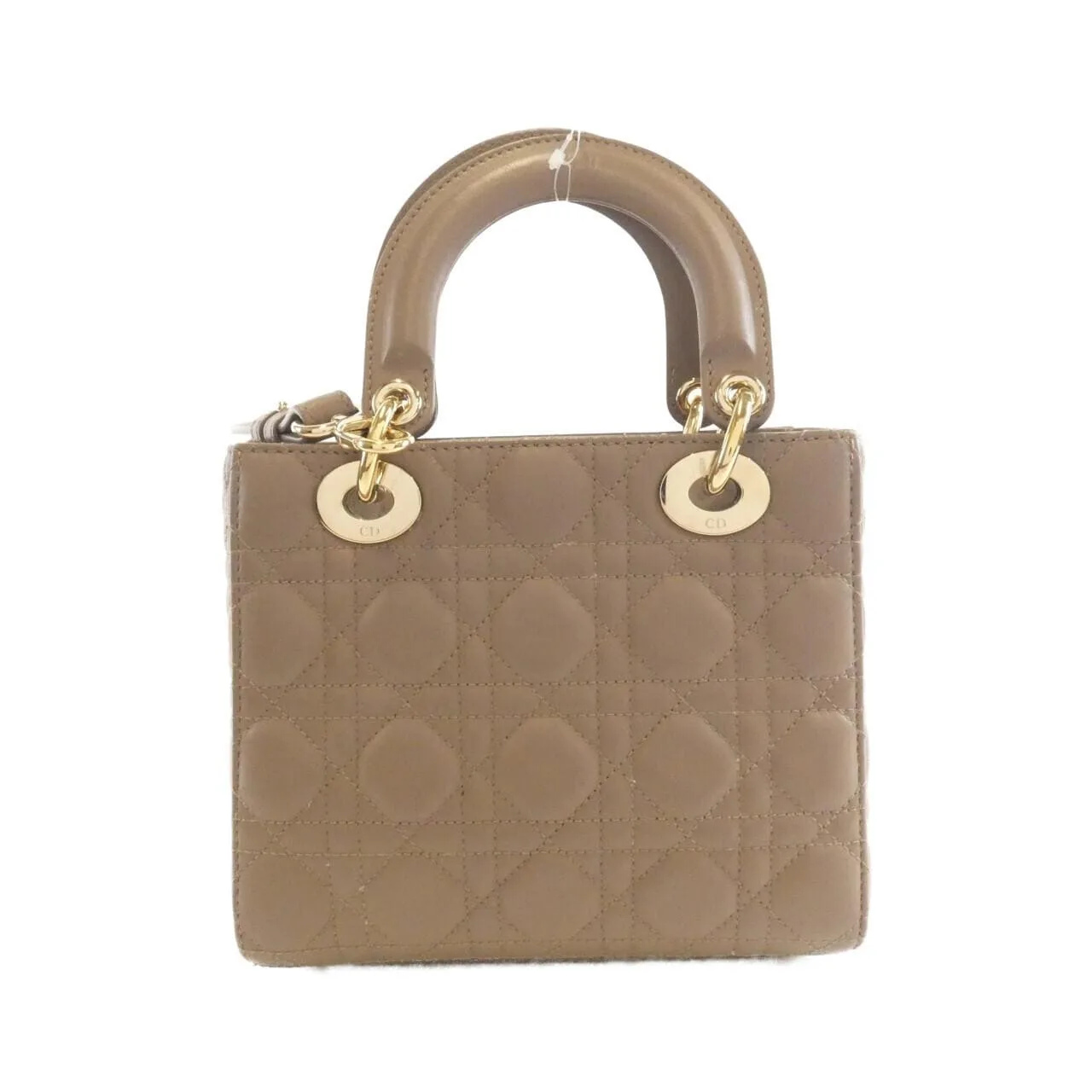 DIOR Lady Dior M0538OCEA Handbag Lambskin 黑色 羊皮 中古品B - 縮圖 2