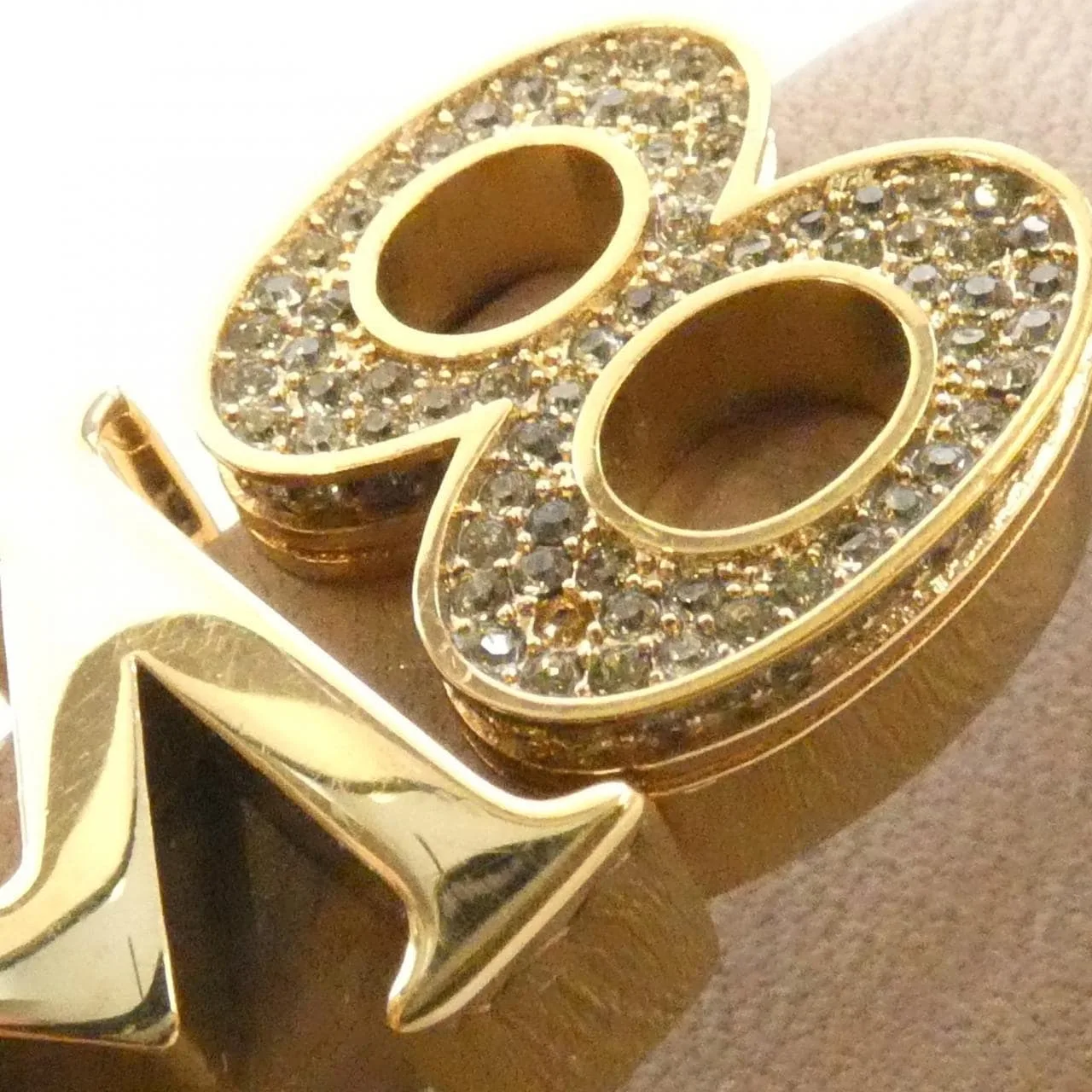 DIOR Lady Dior M0538OCEA Handbag Lambskin 黑色 羊皮 中古品B - 縮圖 8