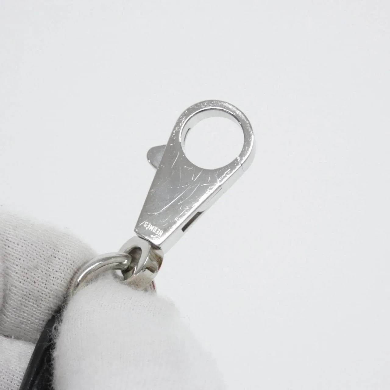 HERMES Bolide 041693CK Handbag Epsom 黑色 Epsom 皮 中古品A - 縮圖 4