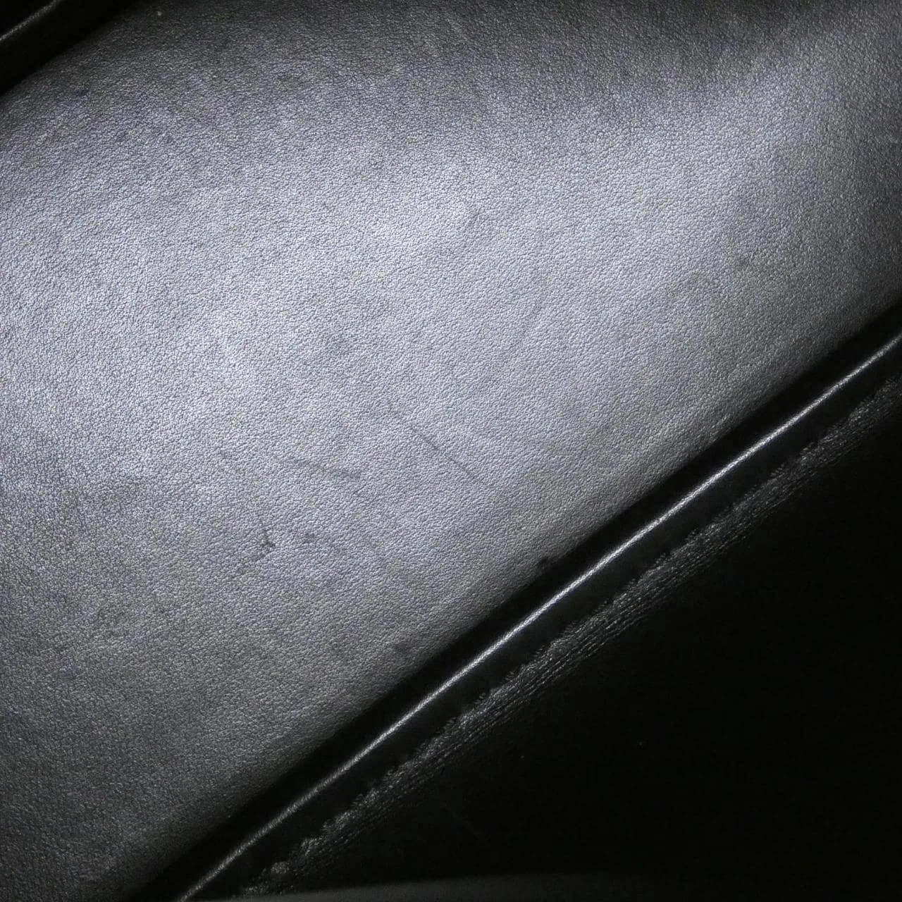 HERMES Bolide 041693CK Handbag Epsom 黑色 Epsom 皮 中古品A - 縮圖 8