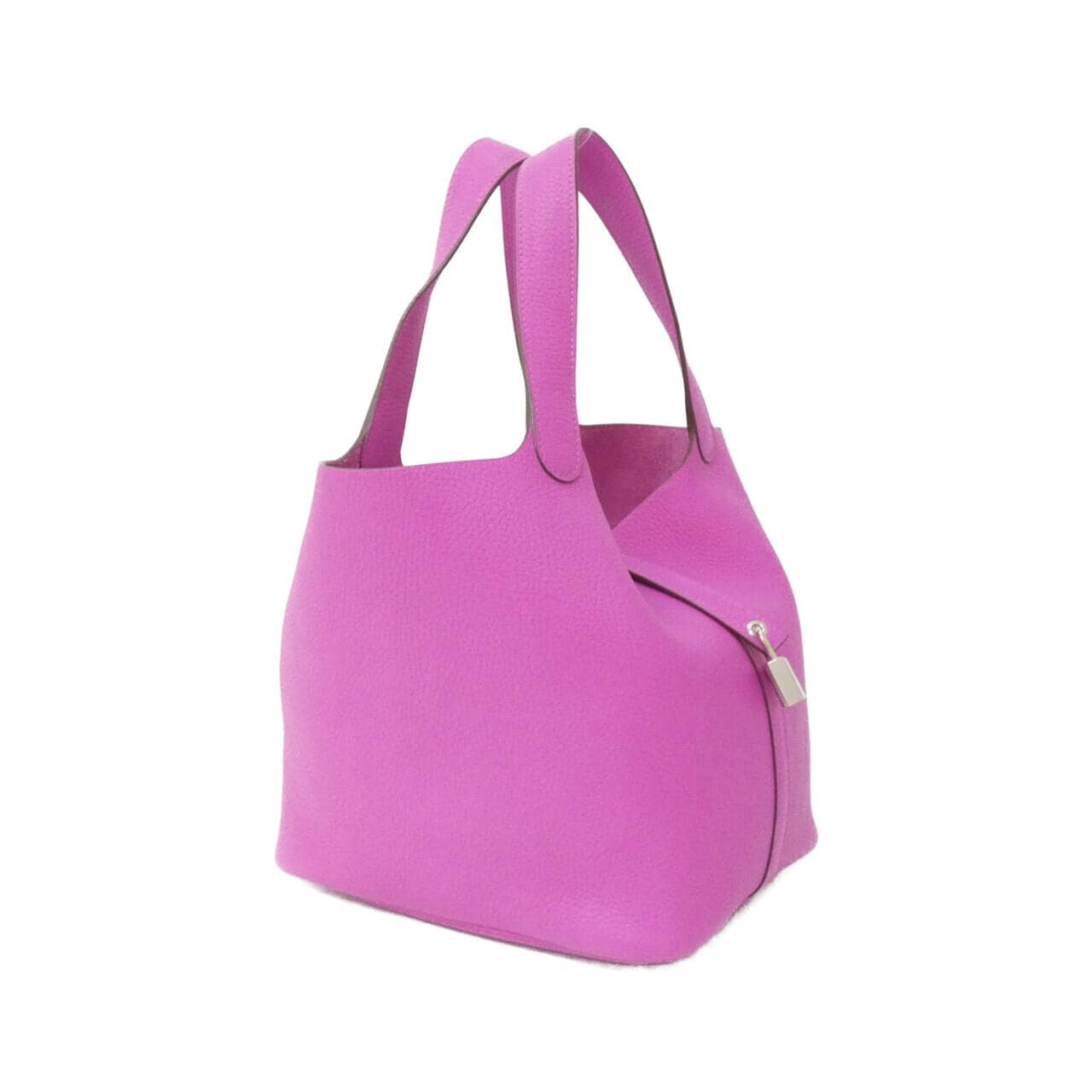 HERMES HERMÈS Picotin 060991CK Bag Clemence Black