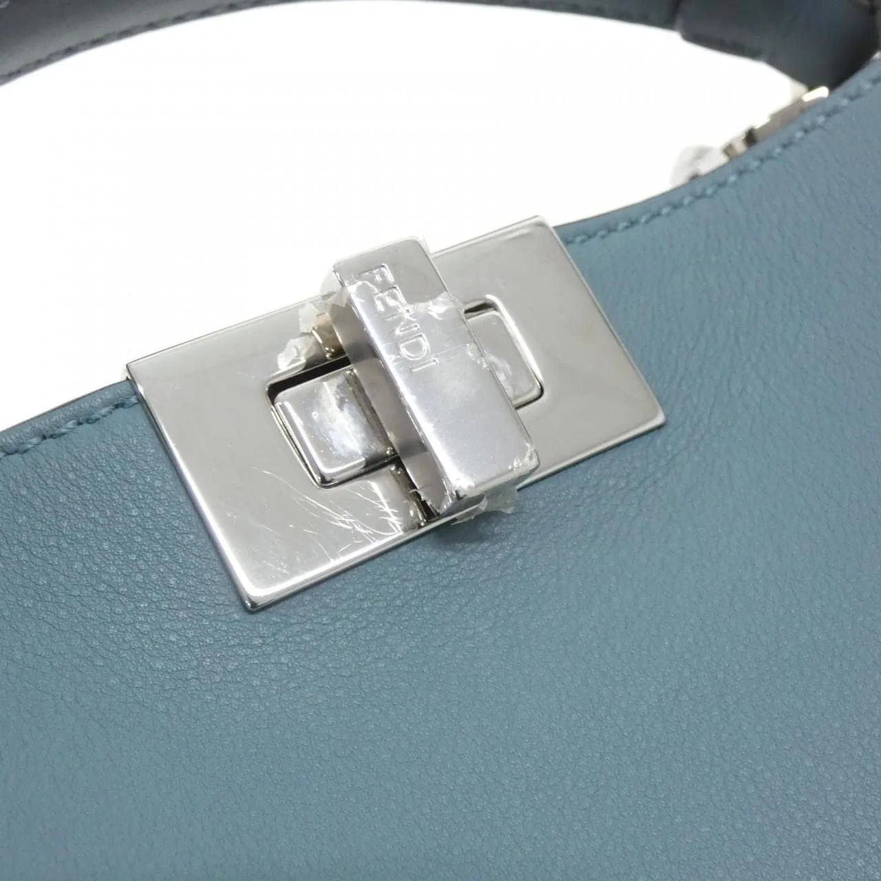 FENDI Peekaboo 8BN302 9FJ Handbag Black Rank A - Thumbnail 4