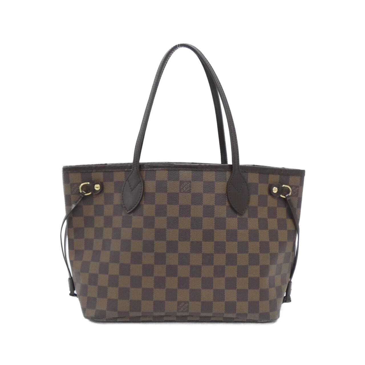LOUIS VUITTON Neverfull N51109 Tote Damier Black