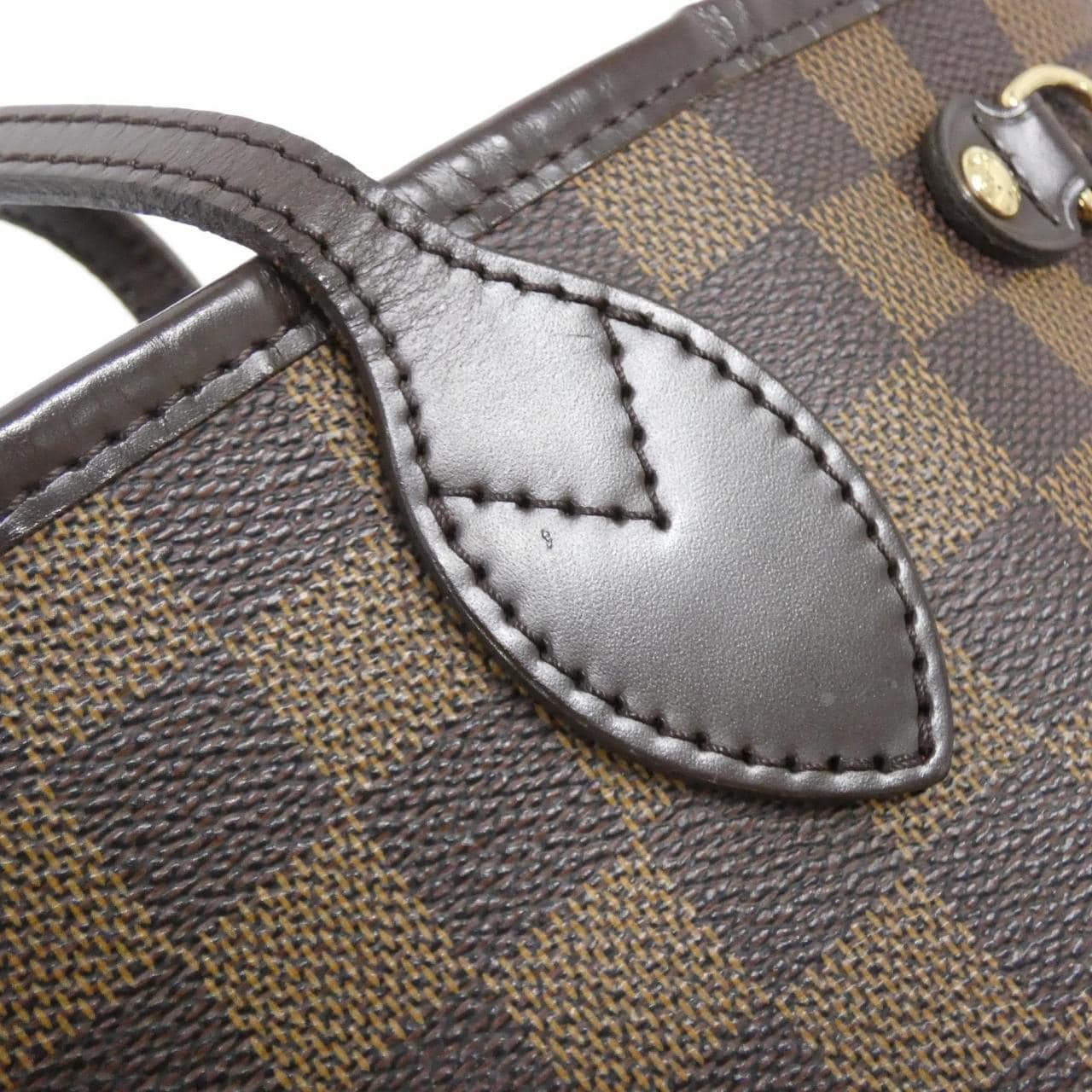 LOUIS VUITTON Neverfull N51109 Tote Damier Black Damier - Thumbnail 3