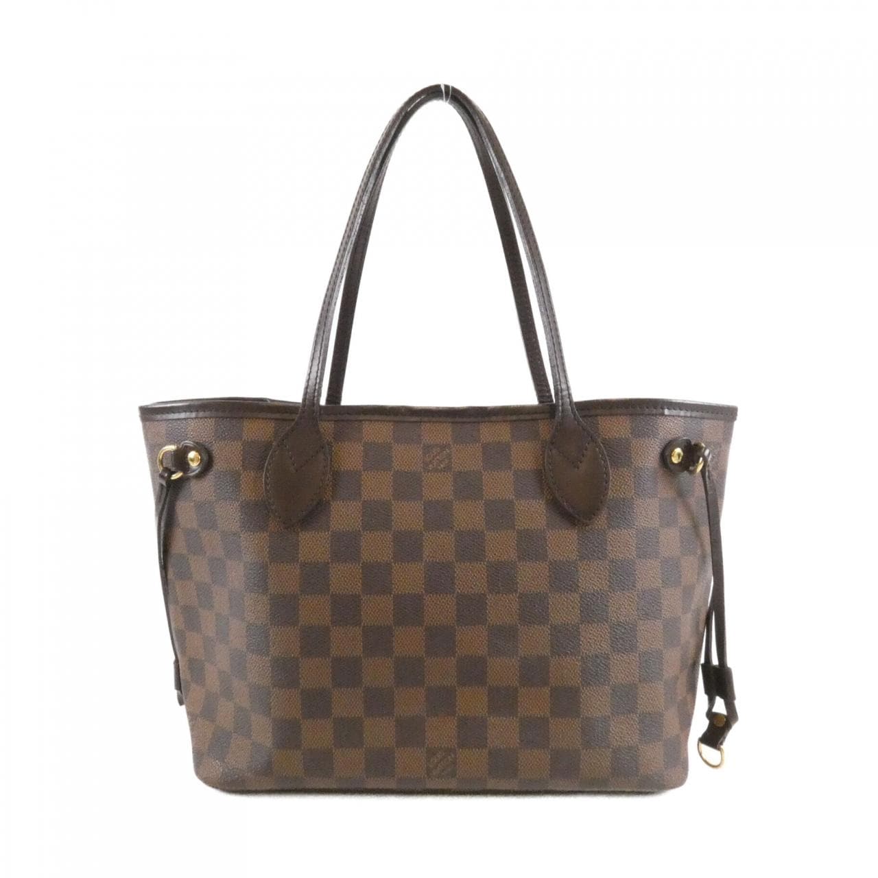 LOUIS VUITTON Neverfull N51109 Tote Damier Black