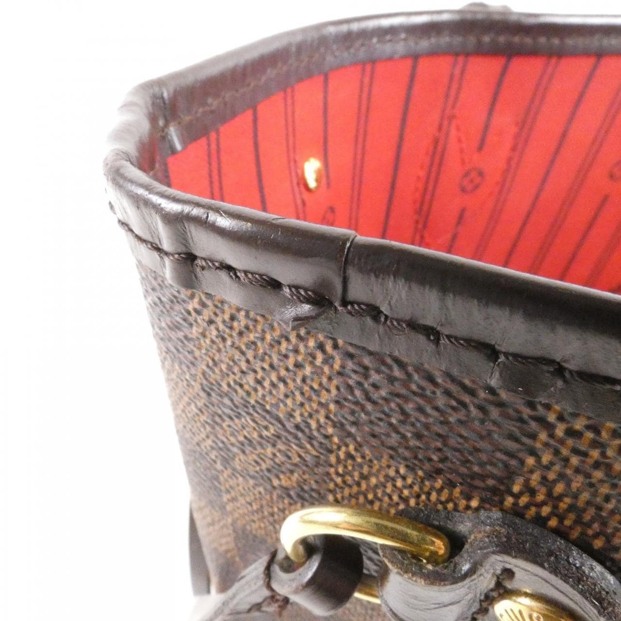 LOUIS VUITTON Neverfull N51109 Tote Damier Black Damier - Thumbnail 4