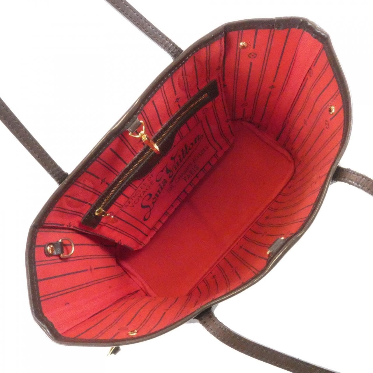 LOUIS VUITTON Neverfull N51109 Tote Damier Black Damier - Thumbnail 8