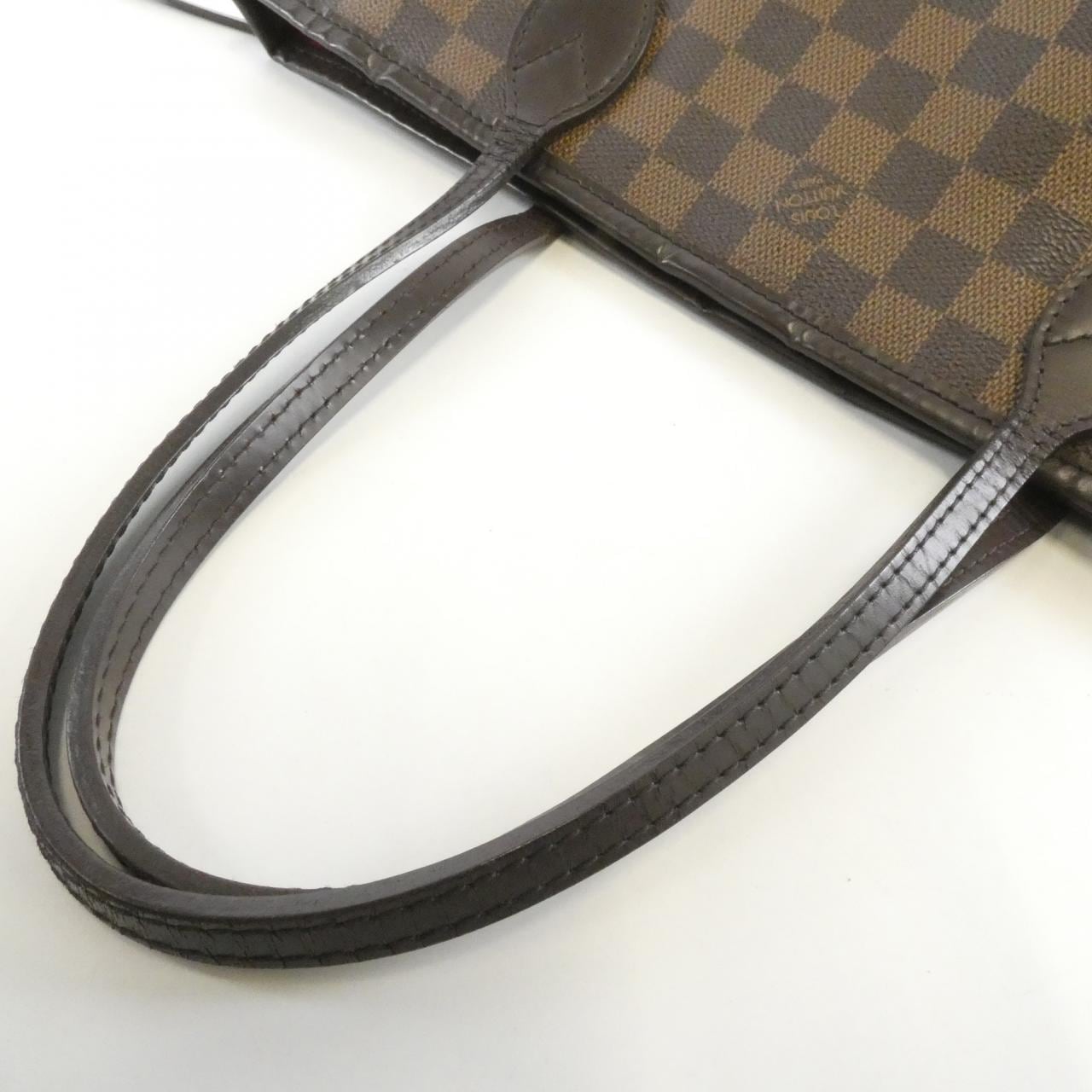 LOUIS VUITTON Neverfull N51109 Tote Damier Black Damier Rank B - Thumbnail 4