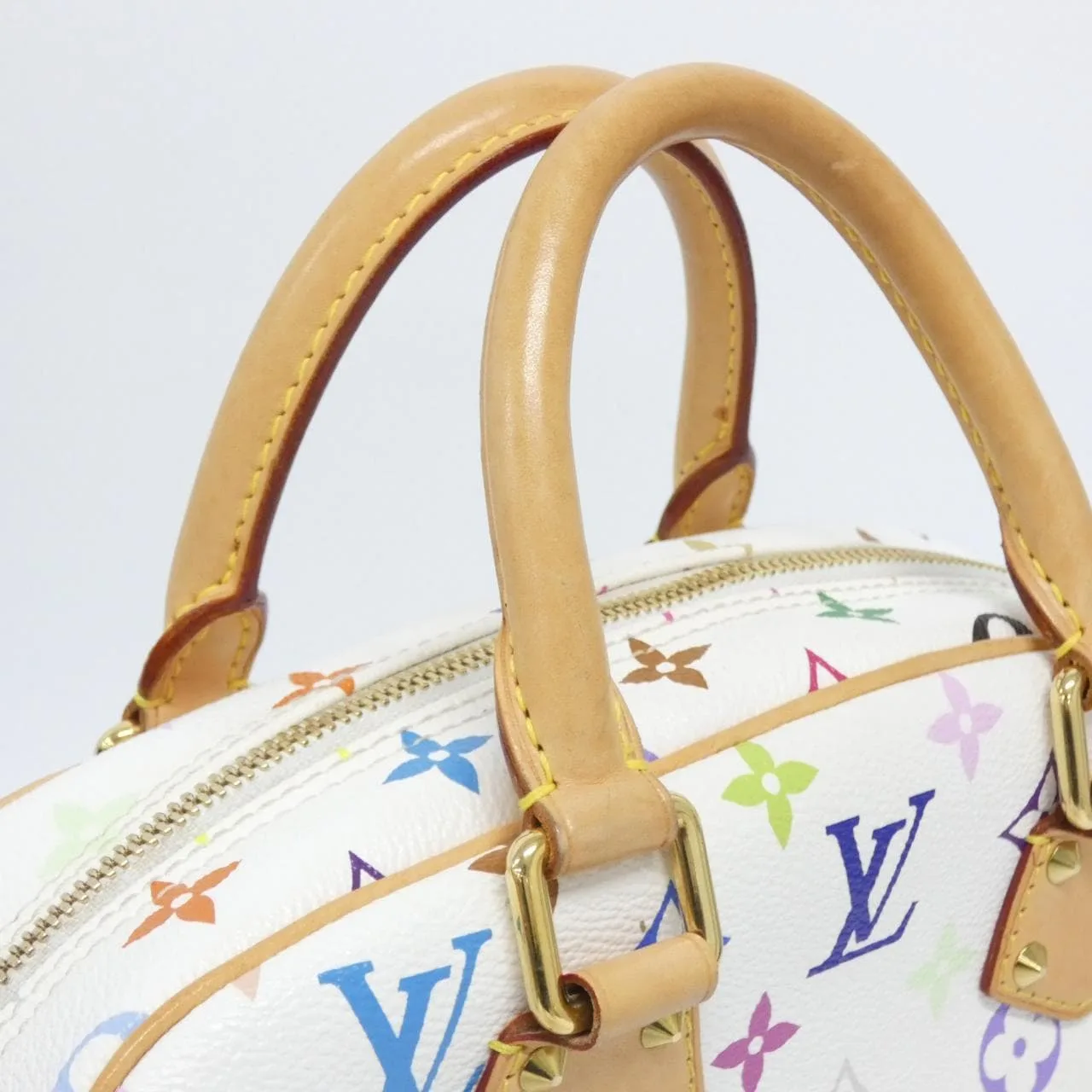 LOUIS VUITTON M92663 Handbag Canvas Multicolor 帆布 中古品A - 縮圖 8