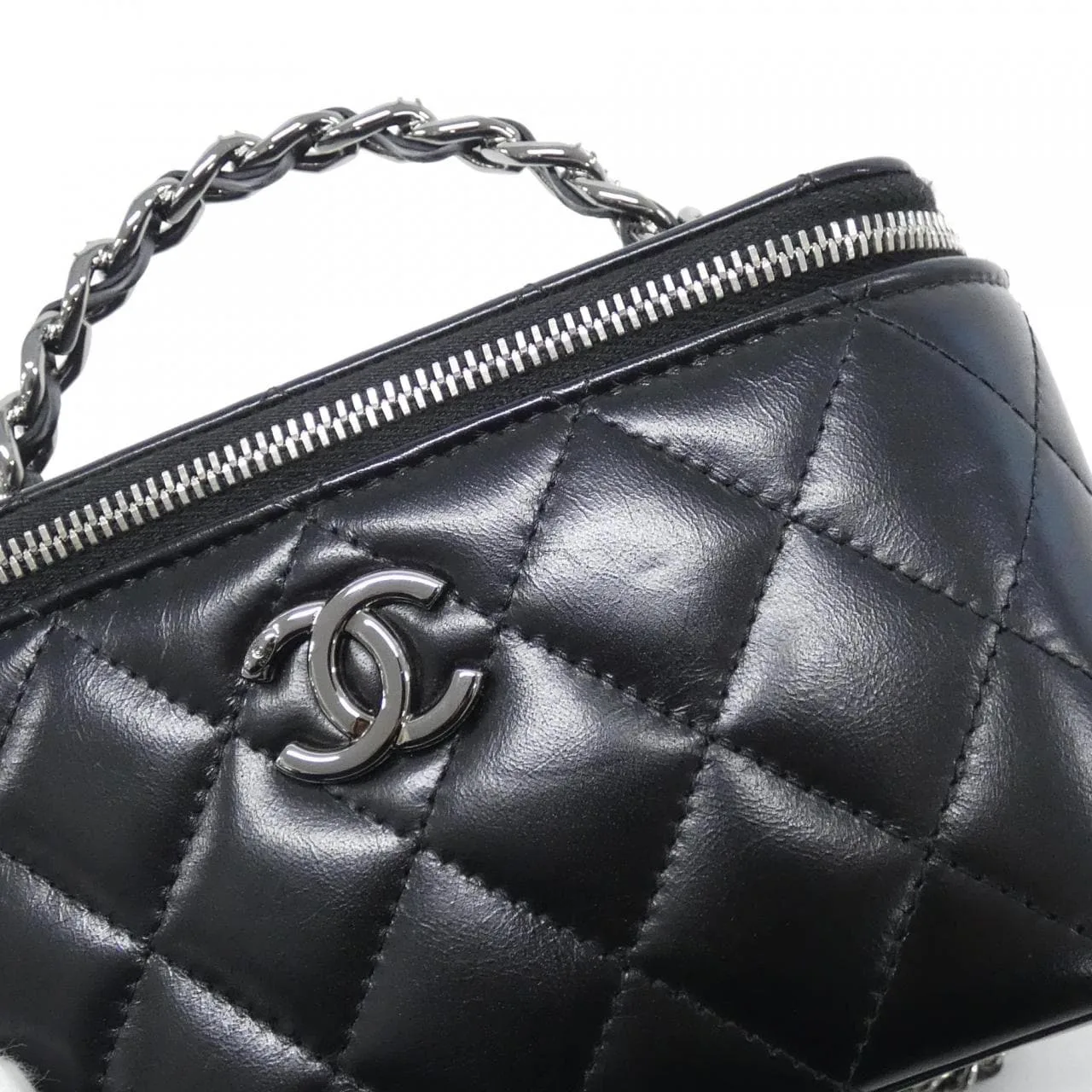CHANEL Chanel 19 AP3593 Handbag Black Rank A - Thumbnail 5