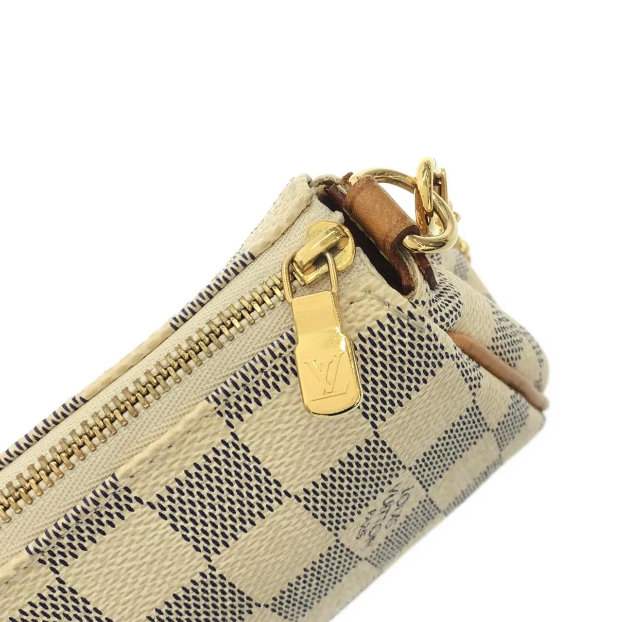 LOUIS VUITTON N55214 Shoulder Damier 黑色 Damier 中古品A - 縮圖 4