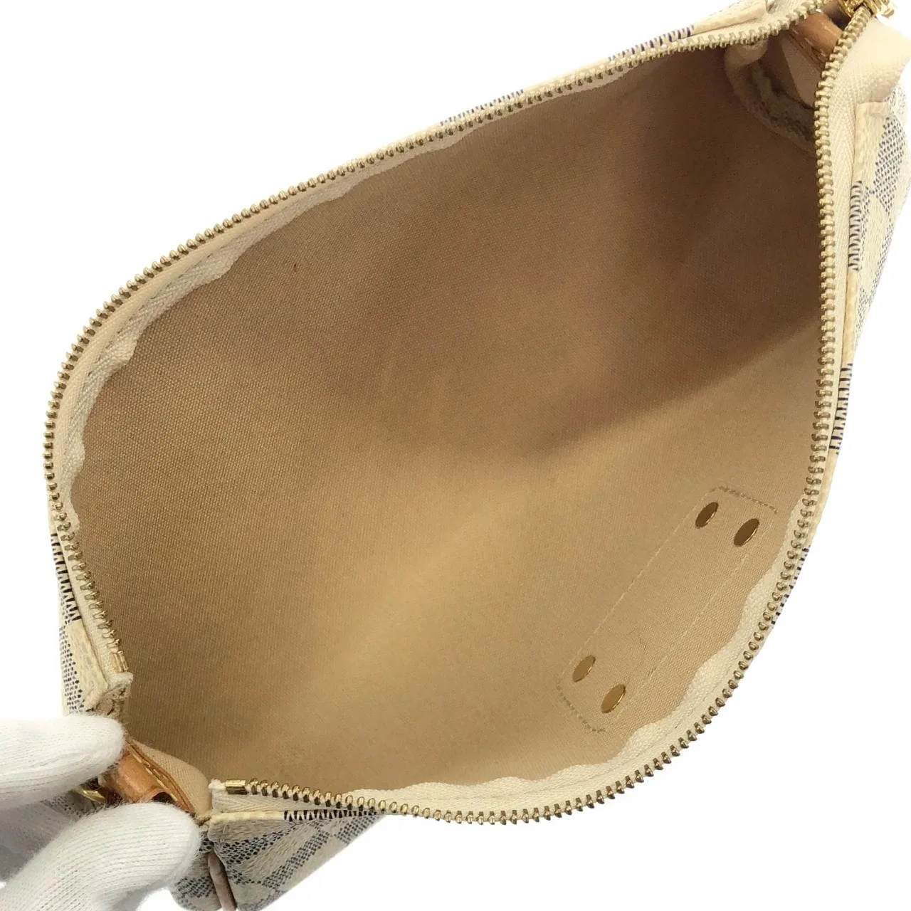 LOUIS VUITTON N55214 Shoulder Damier 黑色 Damier 中古品A - 縮圖 7