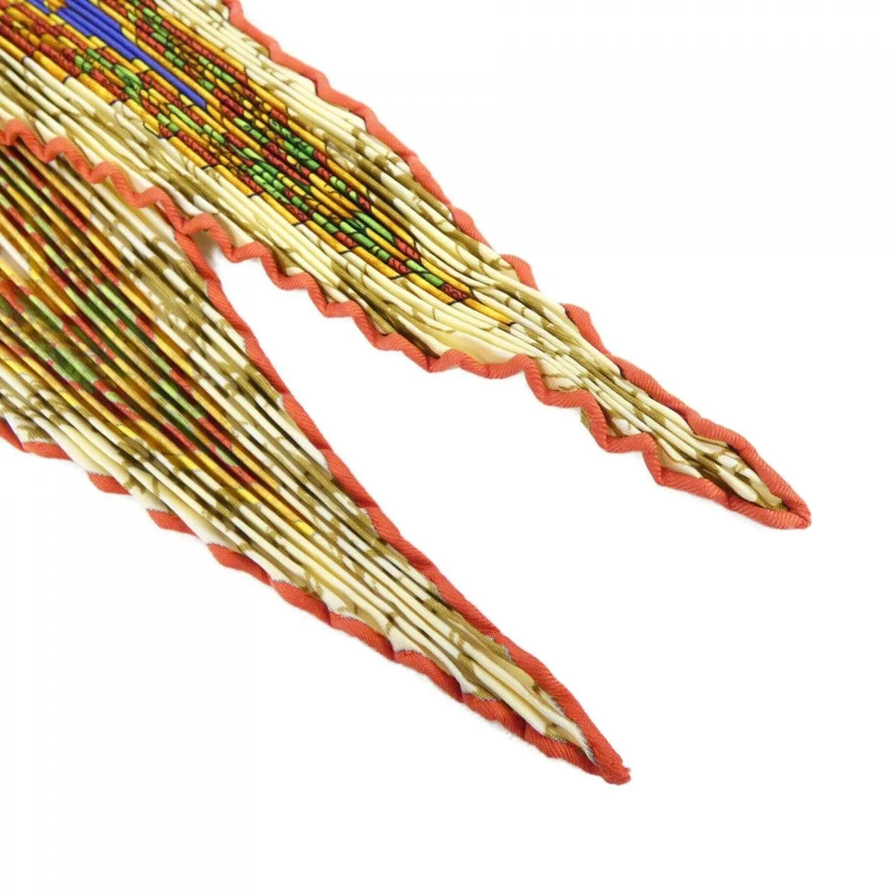 HERMES Scarf 白色 中古品A - 縮圖 2