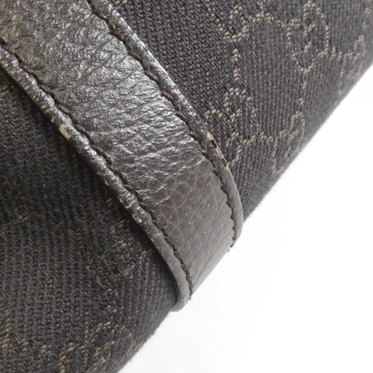 GUCCI 336660 Handbag Canvas Brown Canvas Rank B - Thumbnail 4