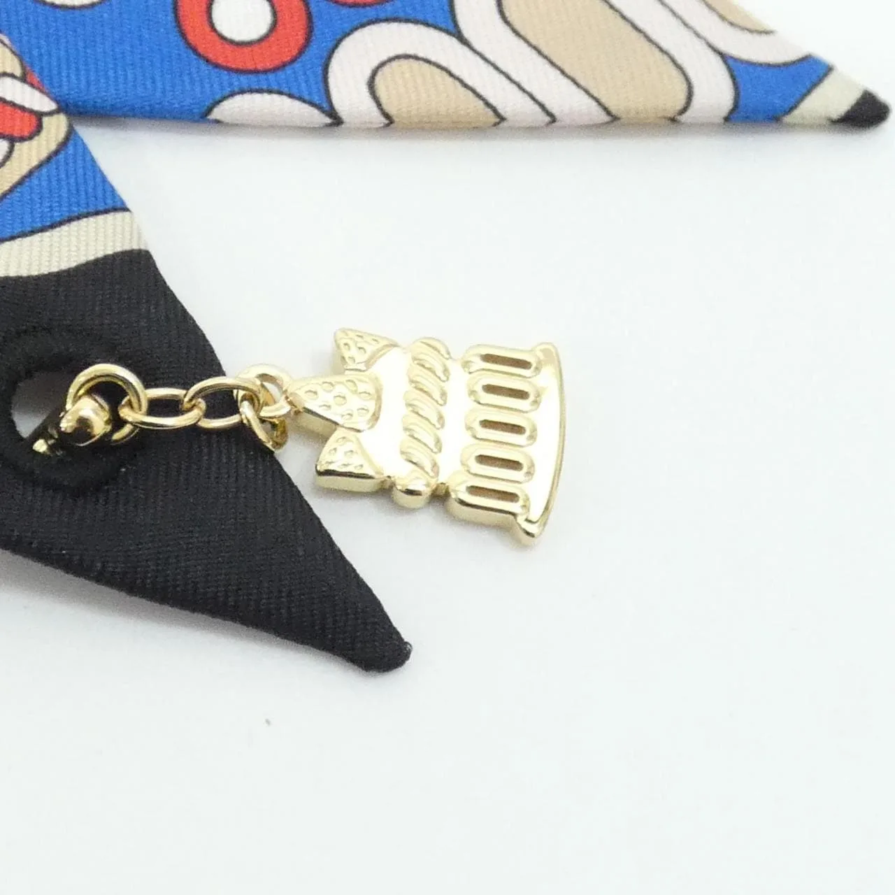 HERMES 853336S Scarf Black Rank A - Thumbnail 3