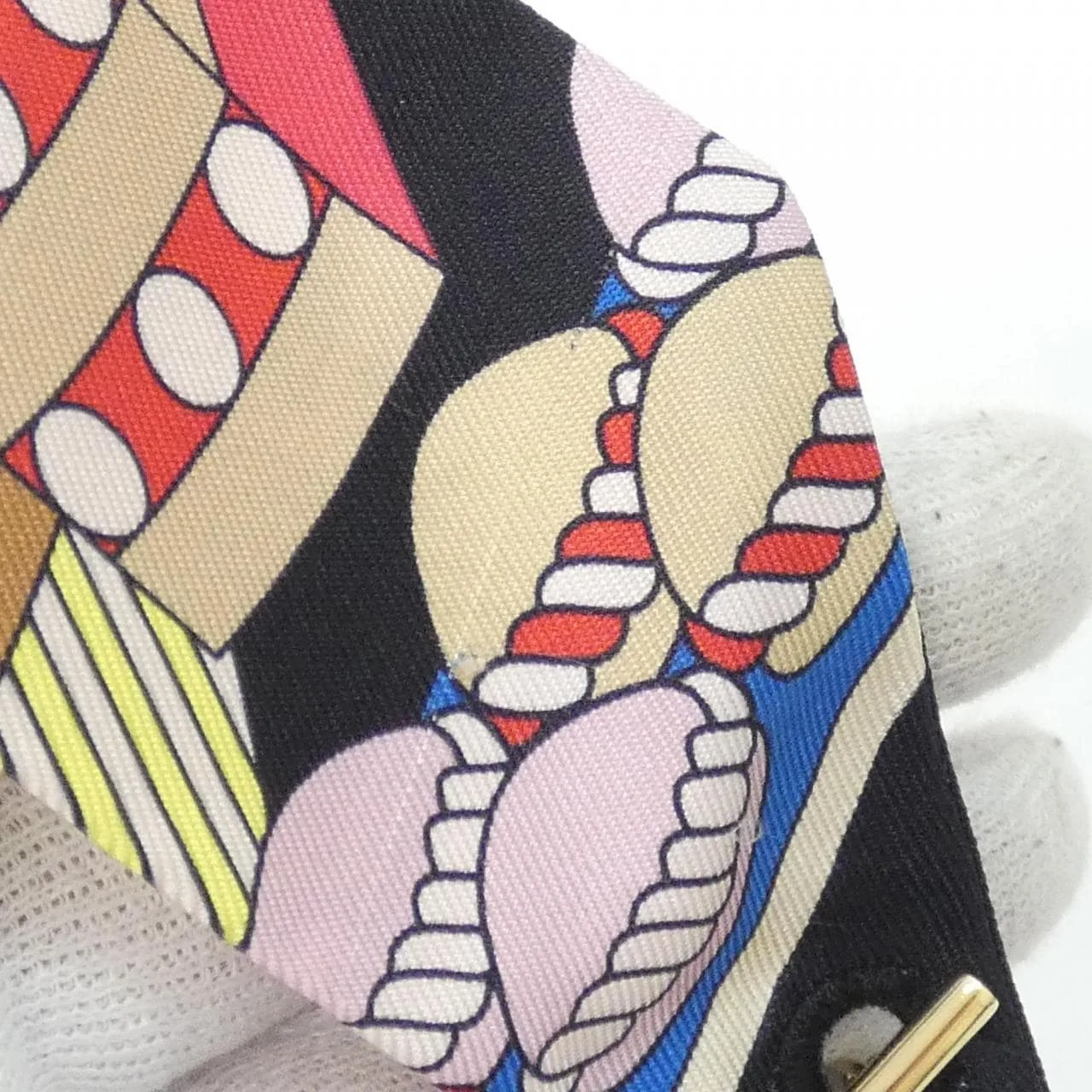 HERMES 853336S Scarf Black Rank A - Thumbnail 6