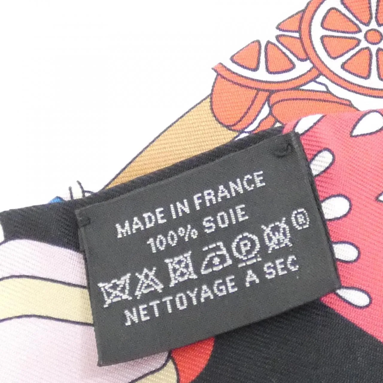 HERMES 853336S Scarf Black Rank A - Thumbnail 7