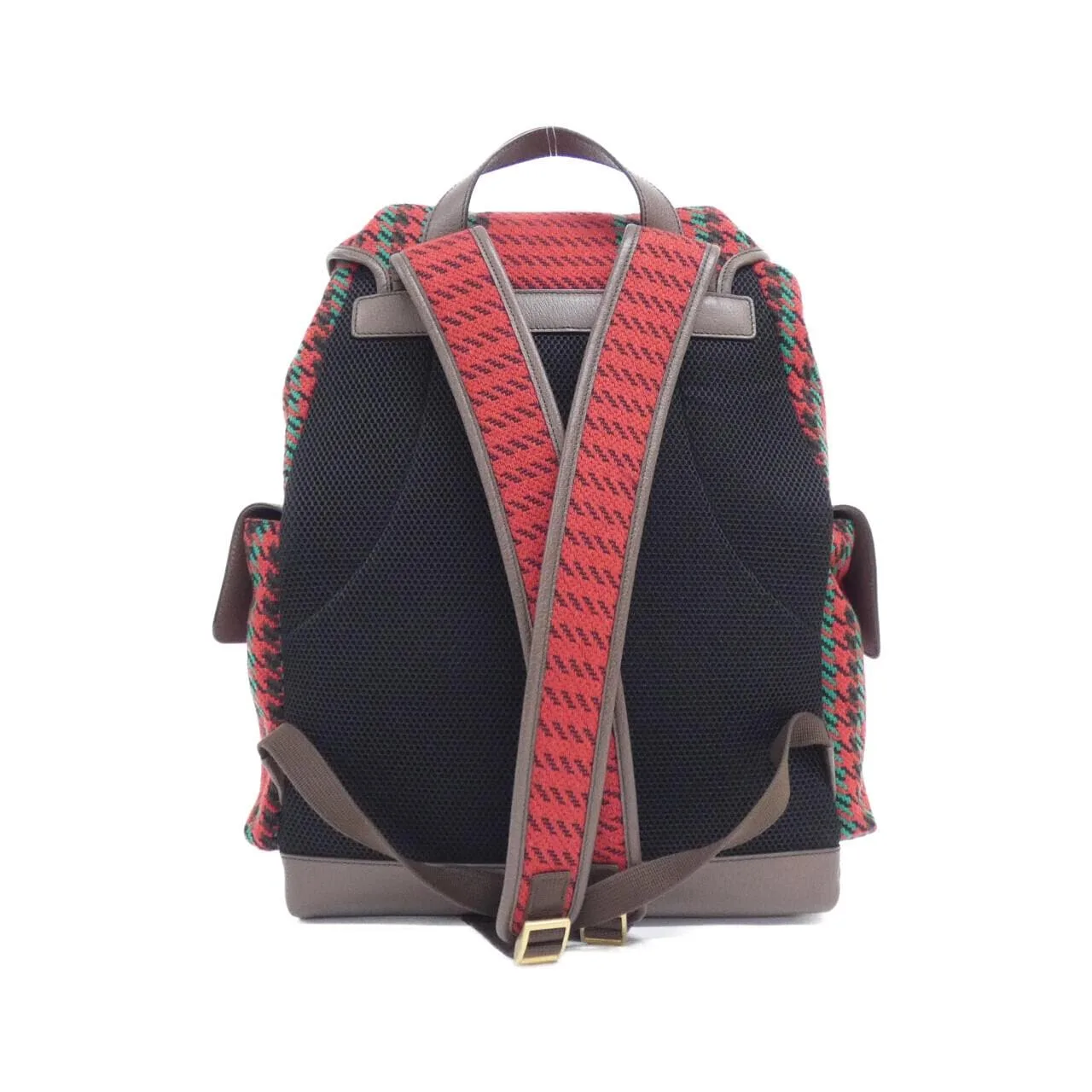 GUCCI Horsebit 1955 625939 2J9AT Backpack Leather 黑色 皮革 中古品A - 縮圖 2