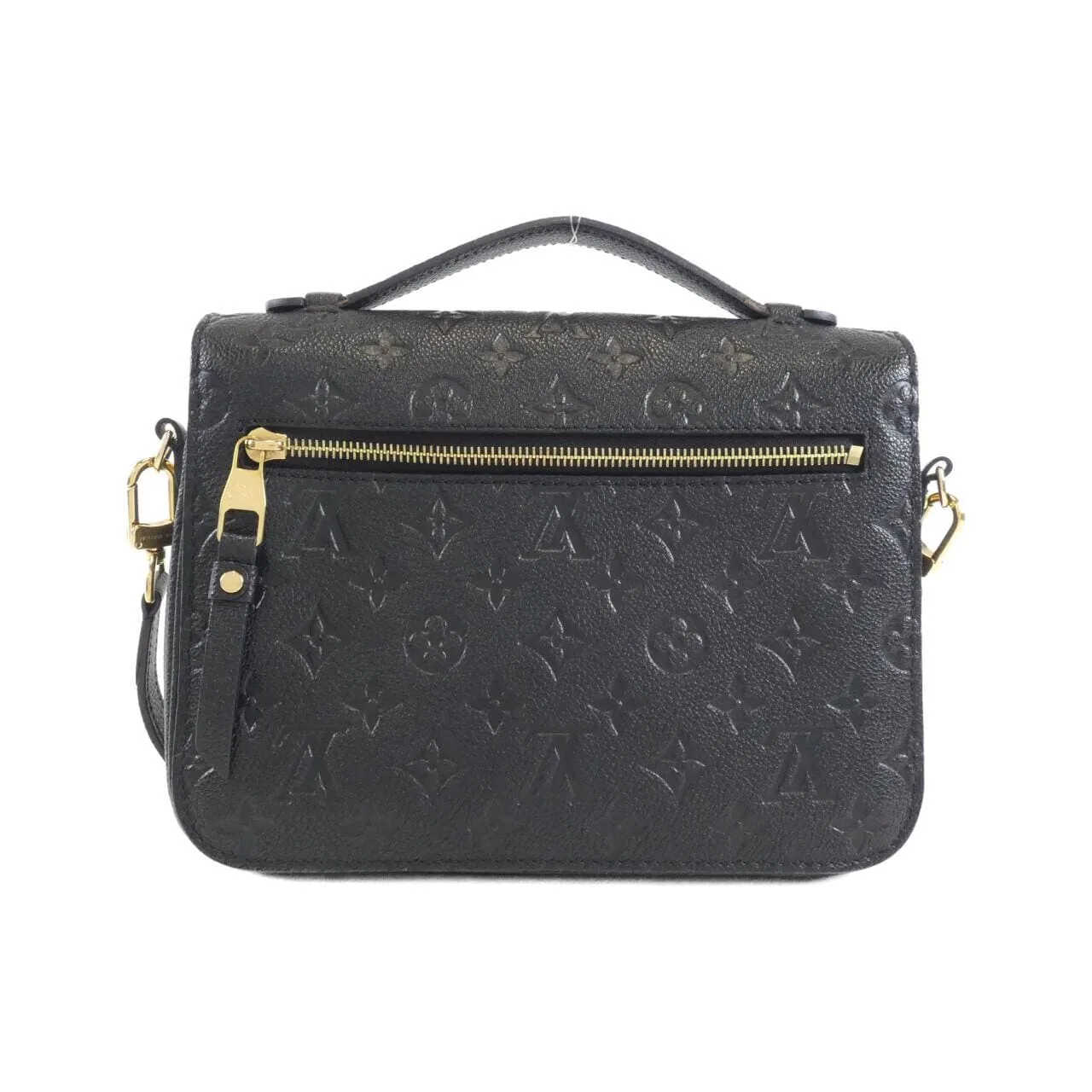 LOUIS VUITTON Pochette M41487 Handbag Monogram Black Monogram - Thumbnail 2