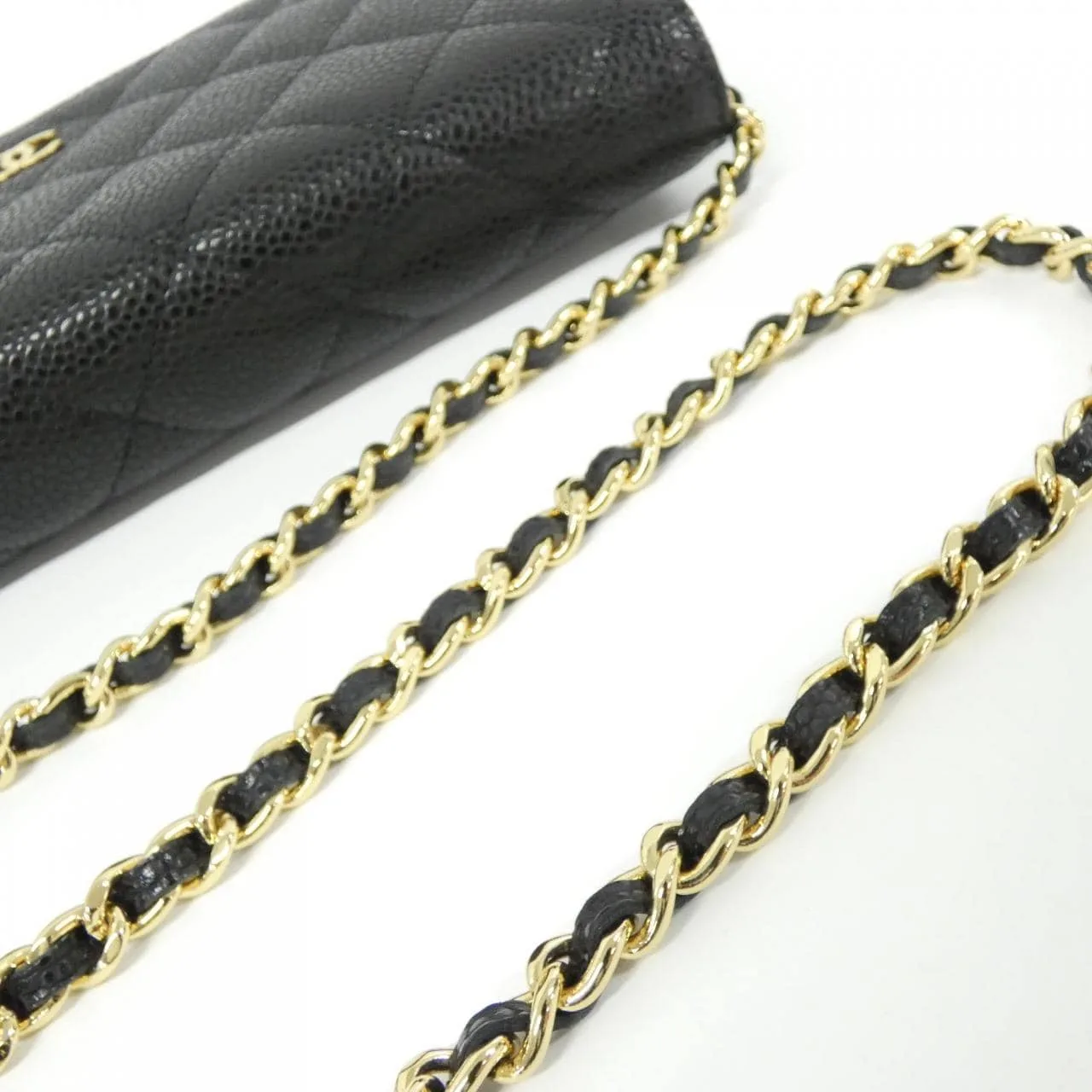 CHANEL Timeless Classic 33814 Wallet Grained Calfskin Black Grained Calfskin Rank A - Thumbnail 6