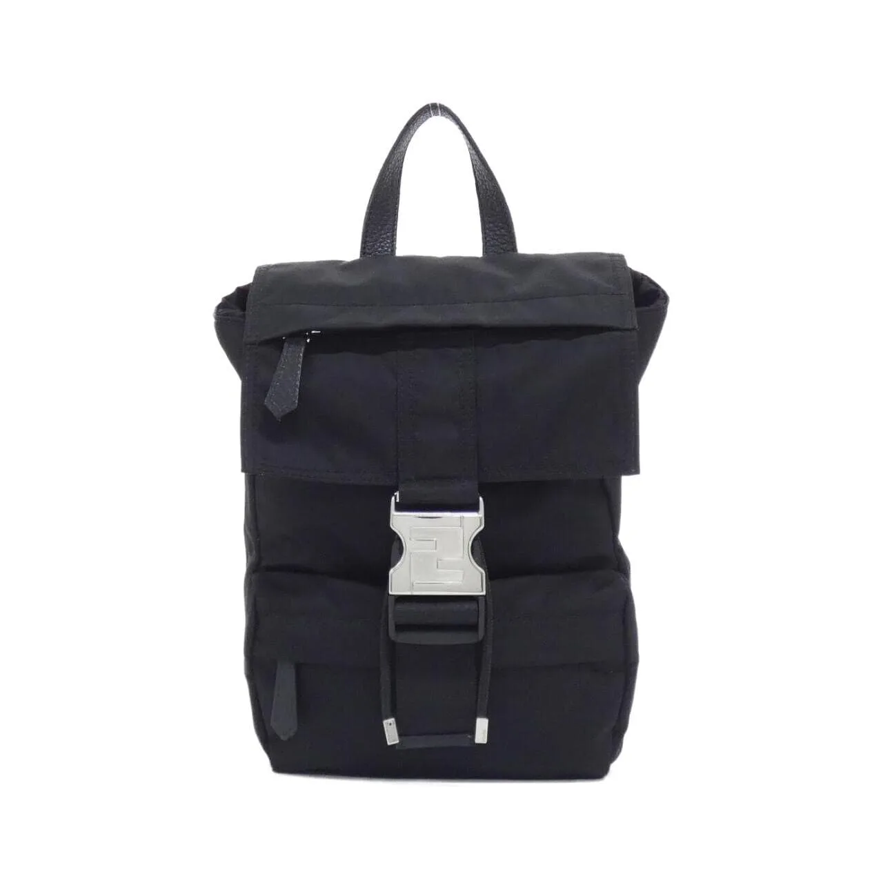 FENDI 7VZ067 AGQT Backpack Nylon Black
