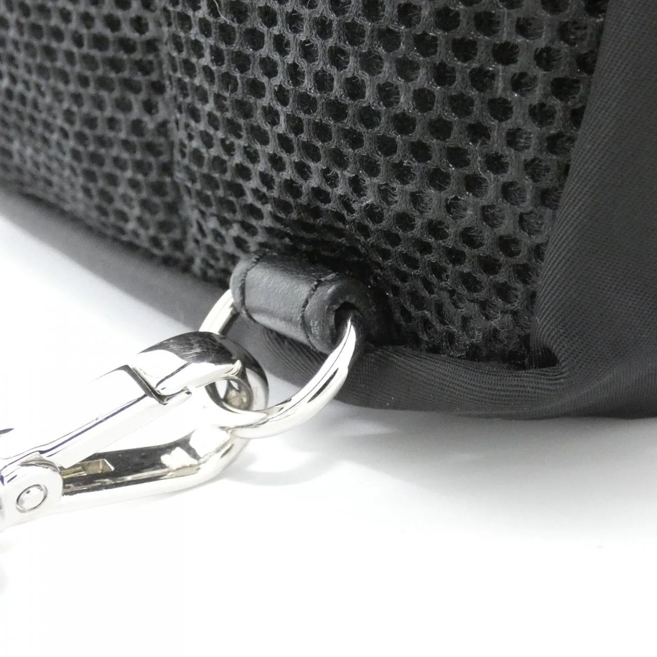 FENDI 7VZ067 AGQT Backpack Nylon 黑色 尼龍 中古品A - 縮圖 6