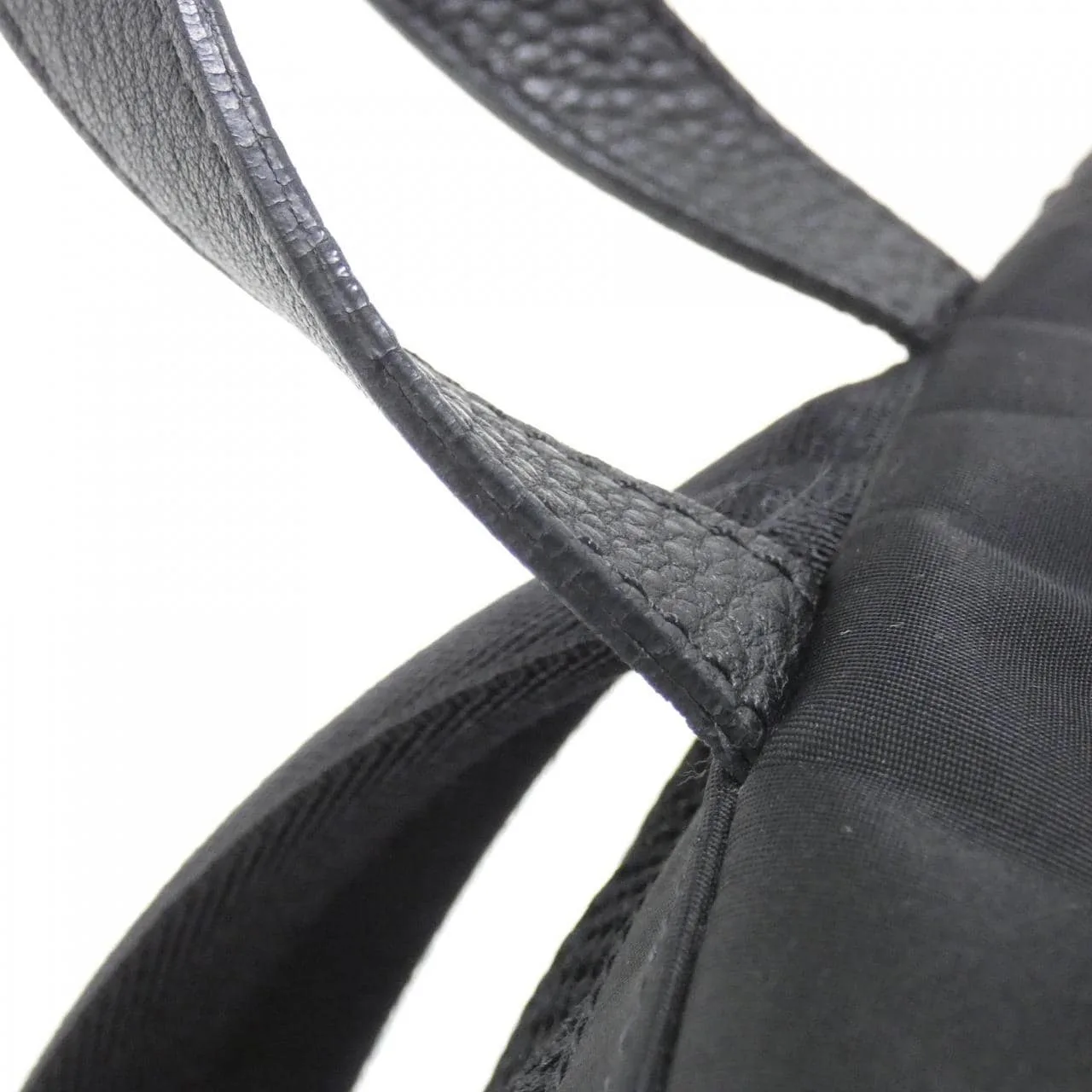 FENDI 7VZ067 AGQT Backpack Nylon 黑色 尼龍 中古品A - 縮圖 7