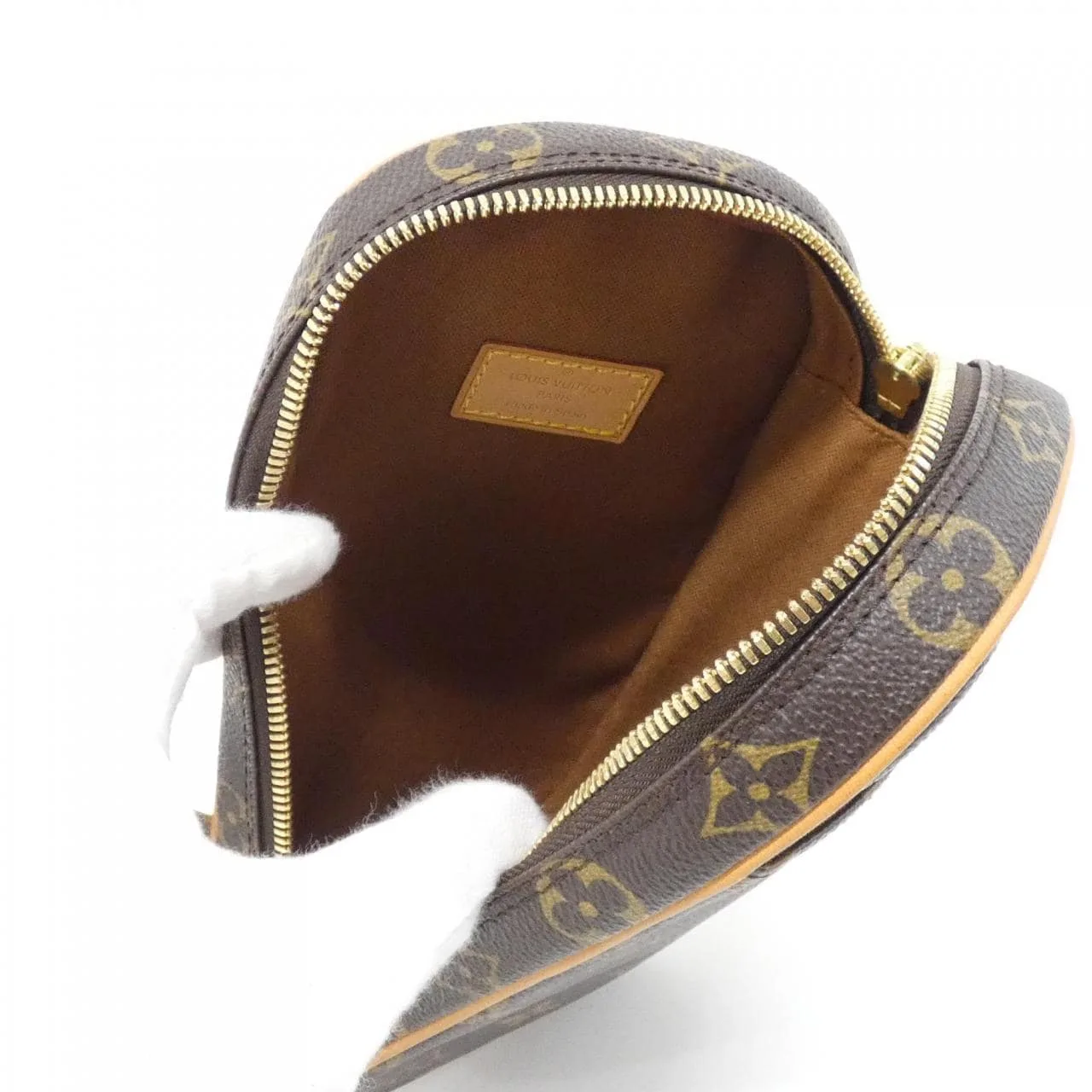 LOUIS VUITTON Pochette M51870 Shoulder Monogram 黑色 Monogram 中古品A - 縮圖 6