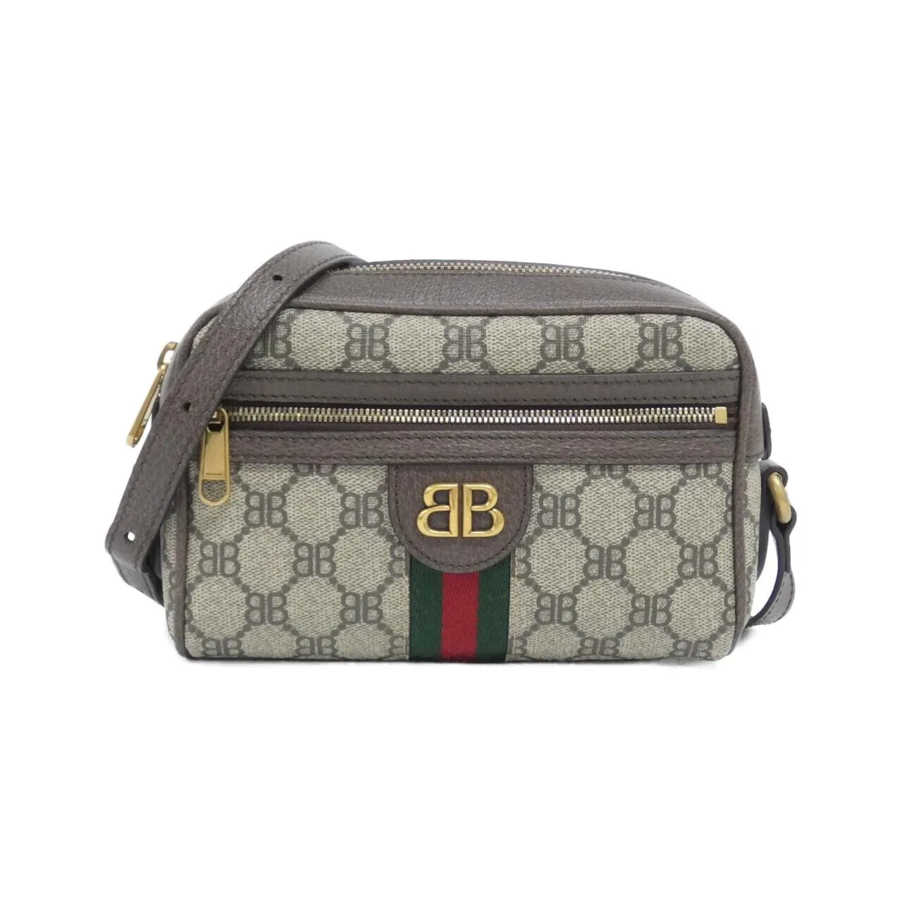 BALENCIAGA 680128 2103U Shoulder Canvas Black