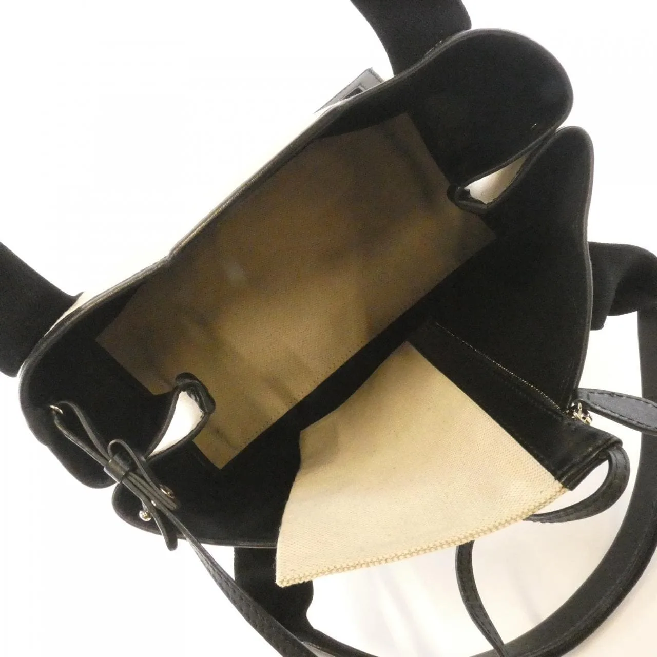 BALENCIAGA 339933 2HH3N Handbag Canvas Navy Canvas - Thumbnail 8