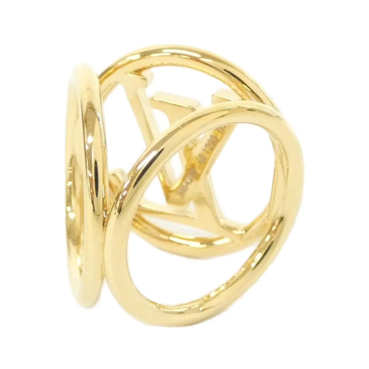 LOUIS VUITTON M64289 Scarf Gold Rank A - Thumbnail 2