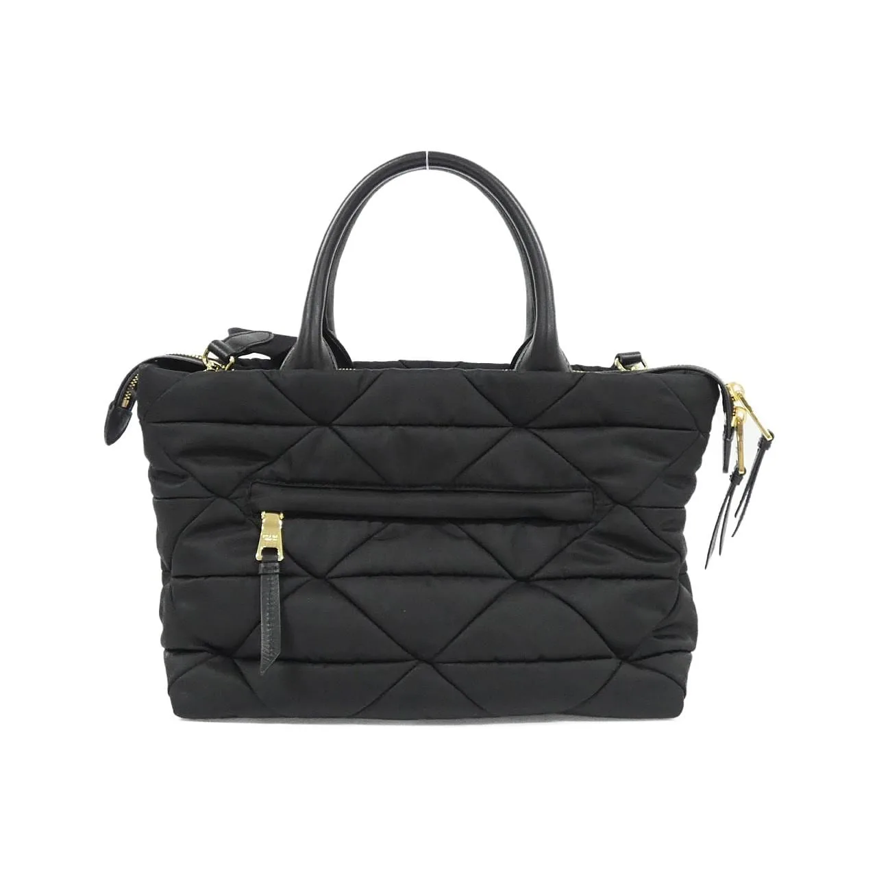 PRADA 1BG436 Handbag Black Rank A - Thumbnail 2
