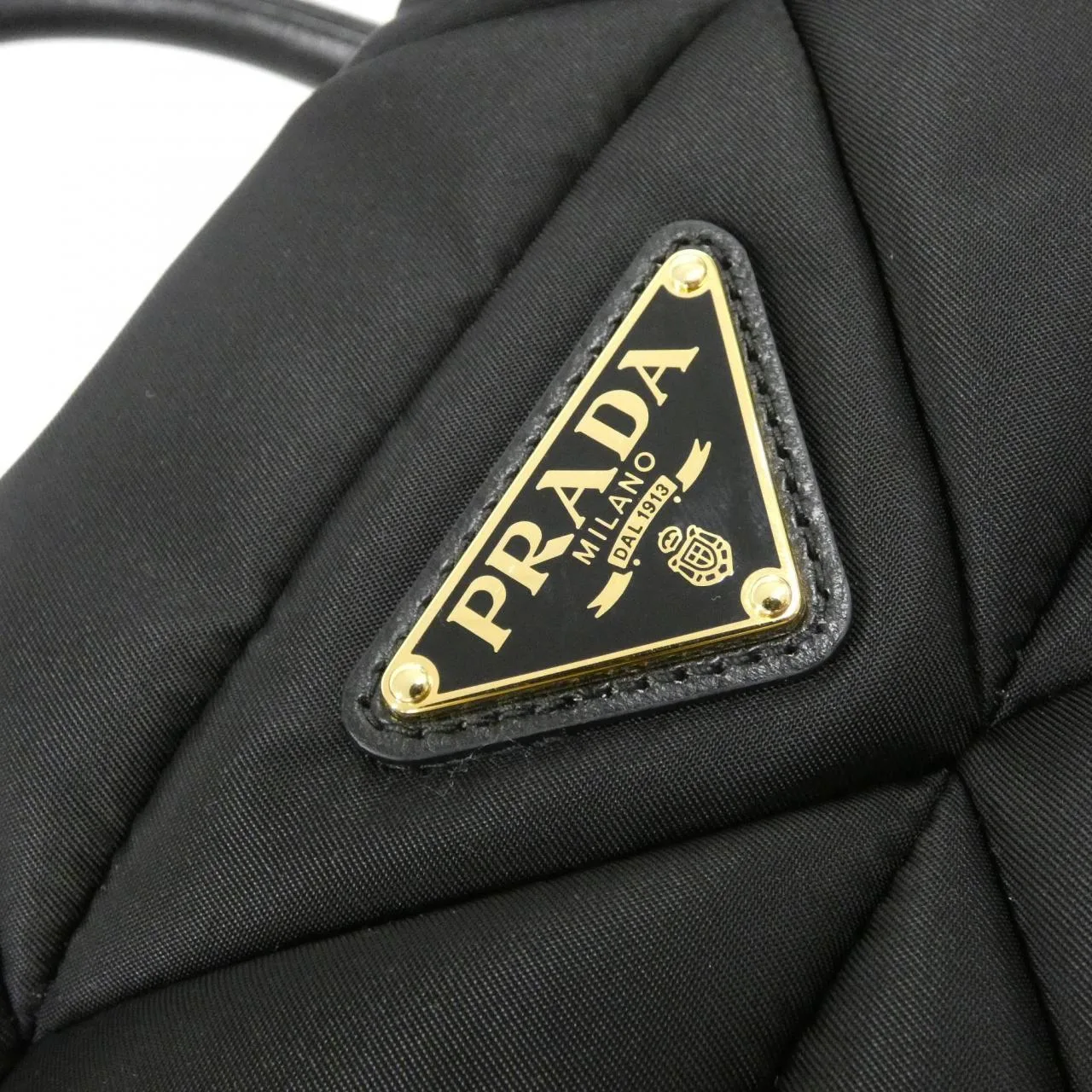 PRADA 1BG436 Handbag Black Rank A - Thumbnail 4