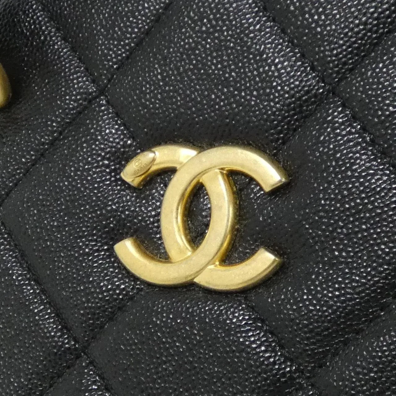 CHANEL Chanel 22 AS3893 Handbag Grained Calfskin 黑色 荔枝紋牛皮 中古品A - 縮圖 4