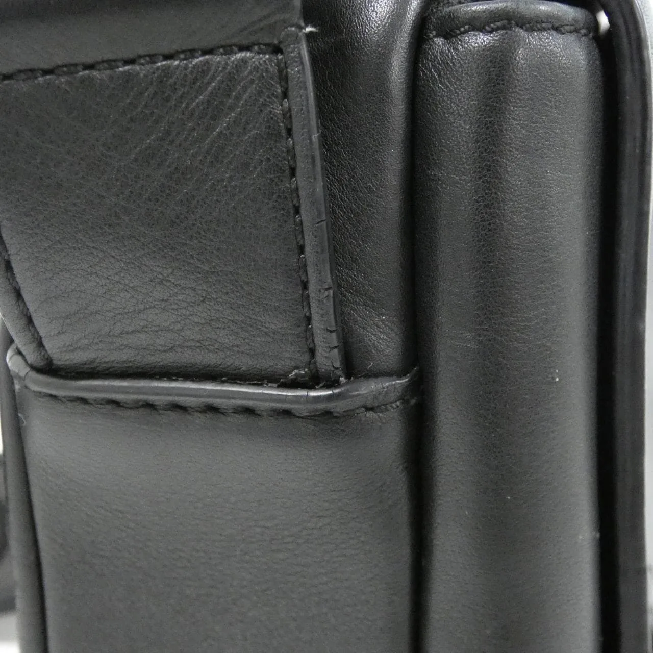 LOEWE B553A72X21 Shoulder 黑色 中古品A - 縮圖 8