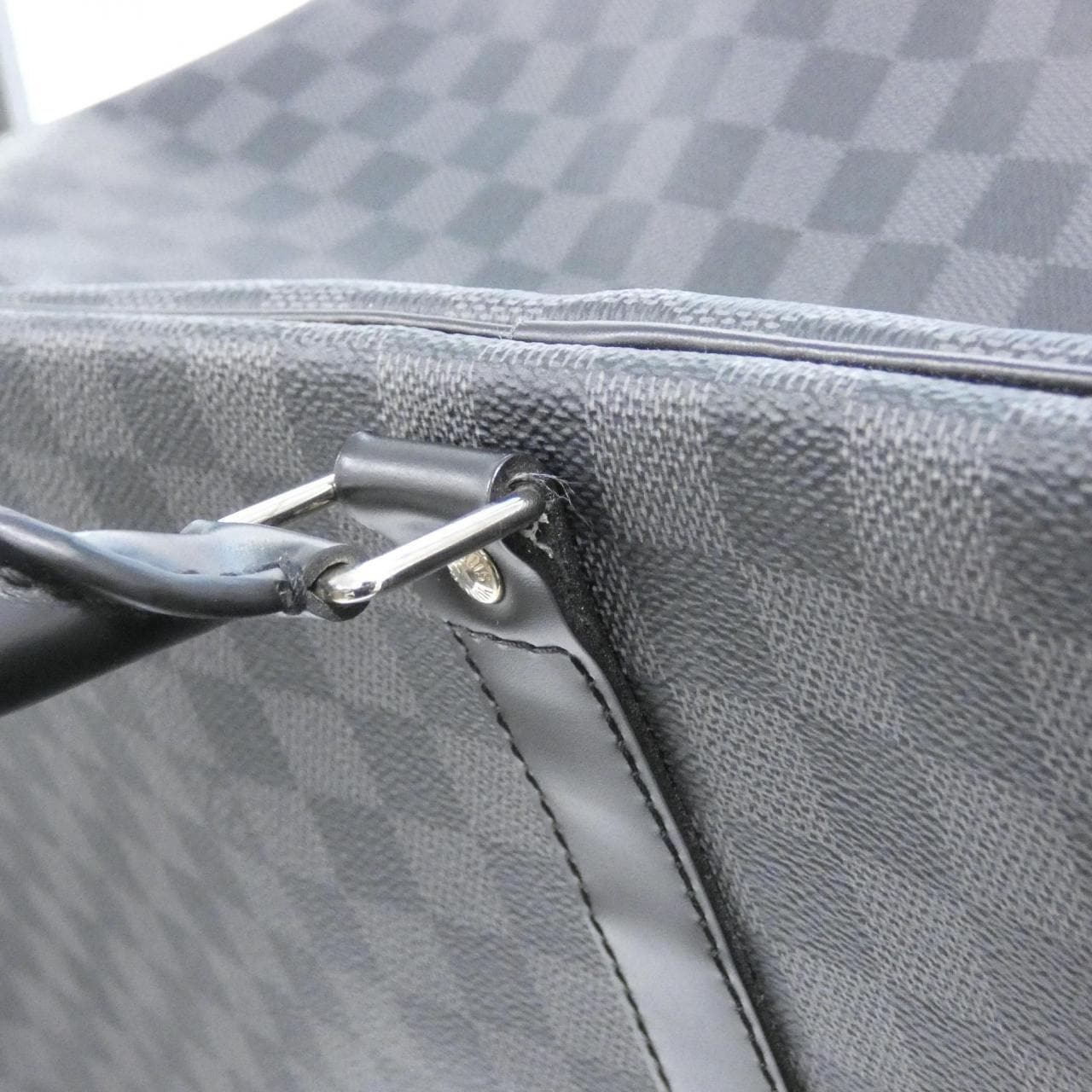 LOUIS VUITTON Handbag Damier Black Damier - Thumbnail 6