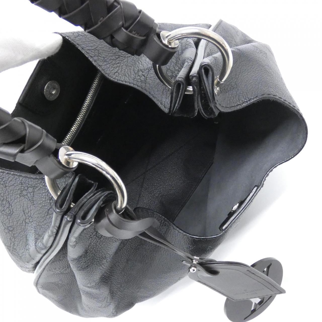LOUIS VUITTON Mahina M52950 Shoulder 黑色 中古品A - 縮圖 7