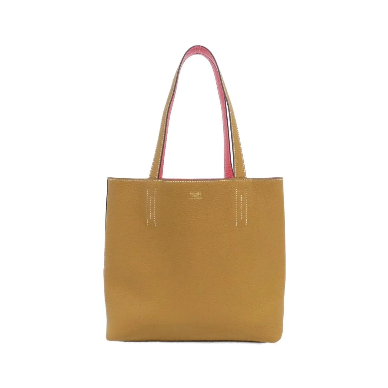 HERMES 071237CA Handbag Clemence Black