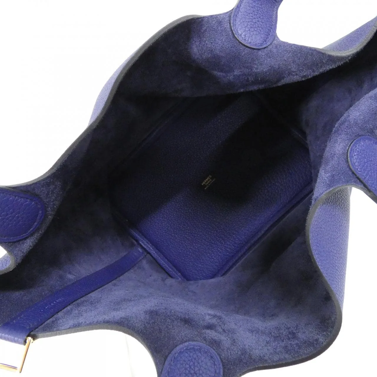 HERMES 073598CC Handbag Blue - Thumbnail 6