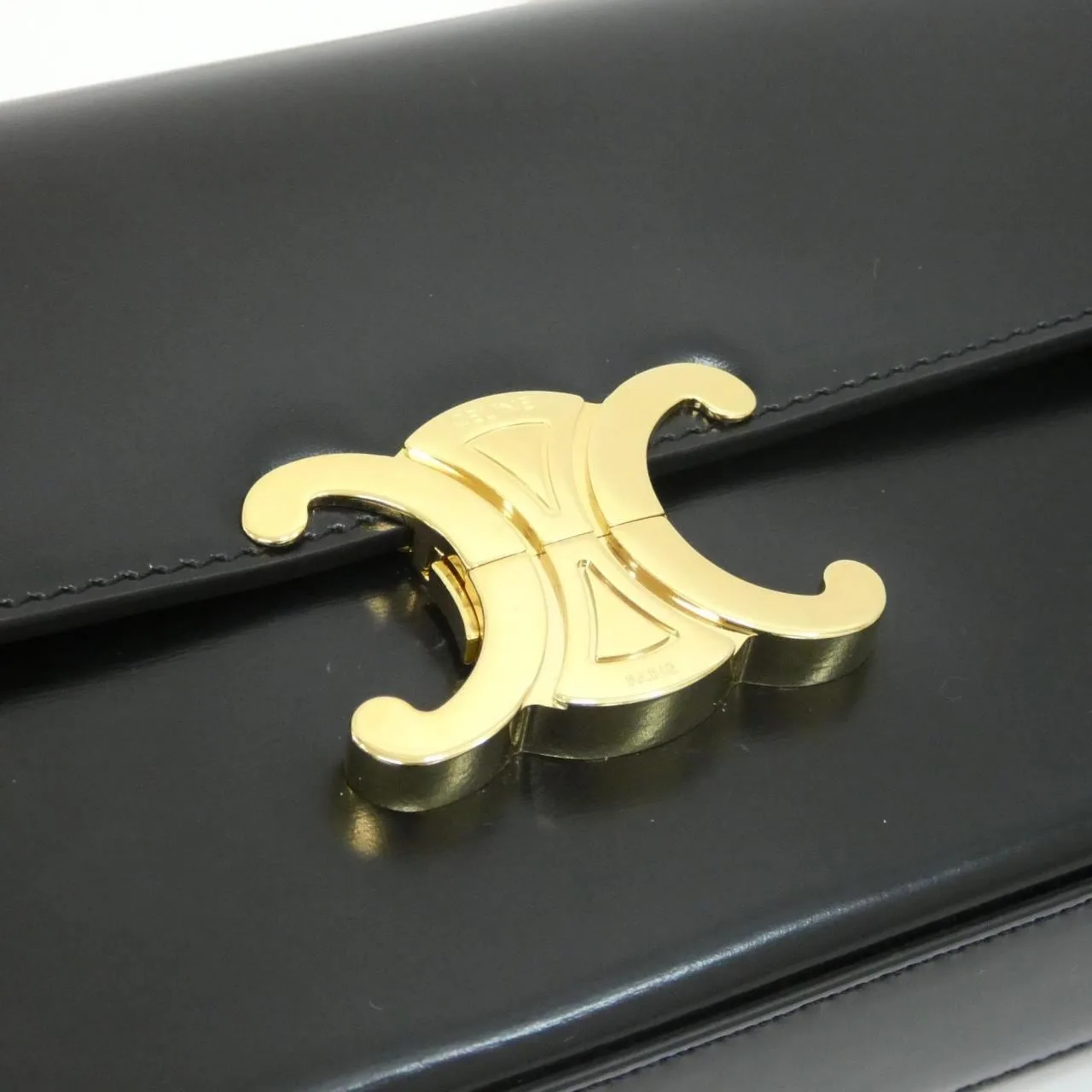 CELINE 197413BF4 Shoulder 黑色 中古品A - 縮圖 7