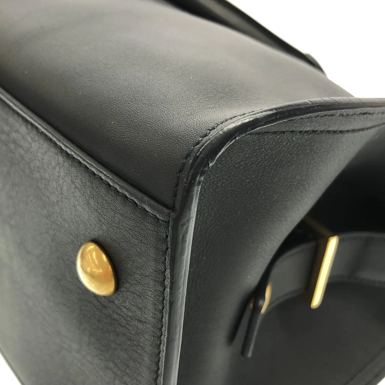 SAINT LAURENT 311210 BJ50J Handbag 金色 中古品A - 縮圖 3